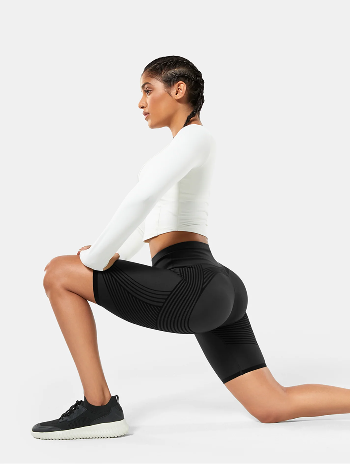 Body Sculpt 9" Biker Shorts (Reversible Wear) - Image 65