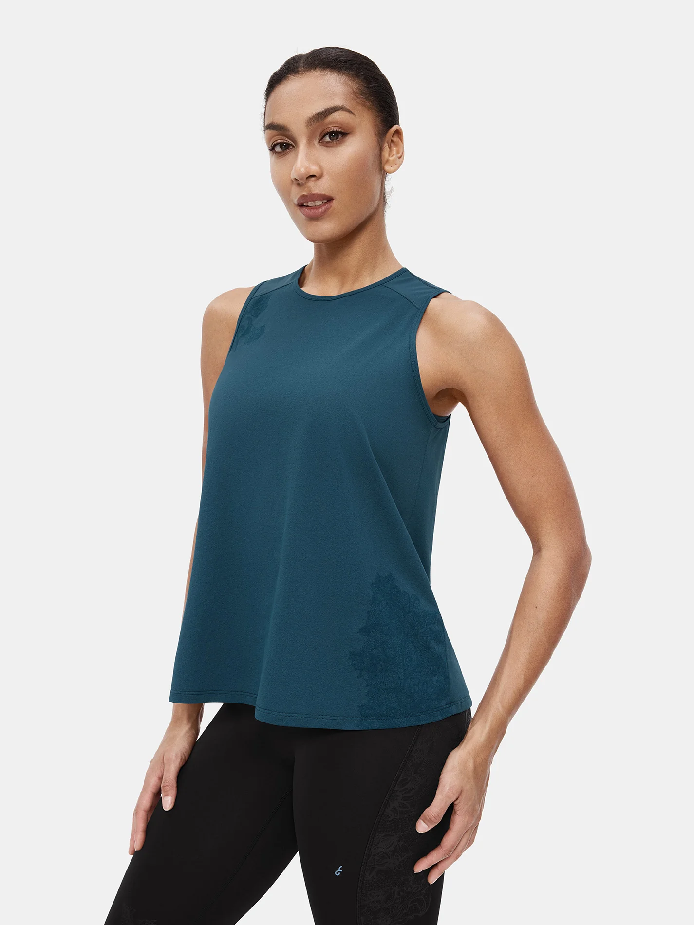 Body Sculpt CalmWave Tank Top (Built-in Bra) - Image 10