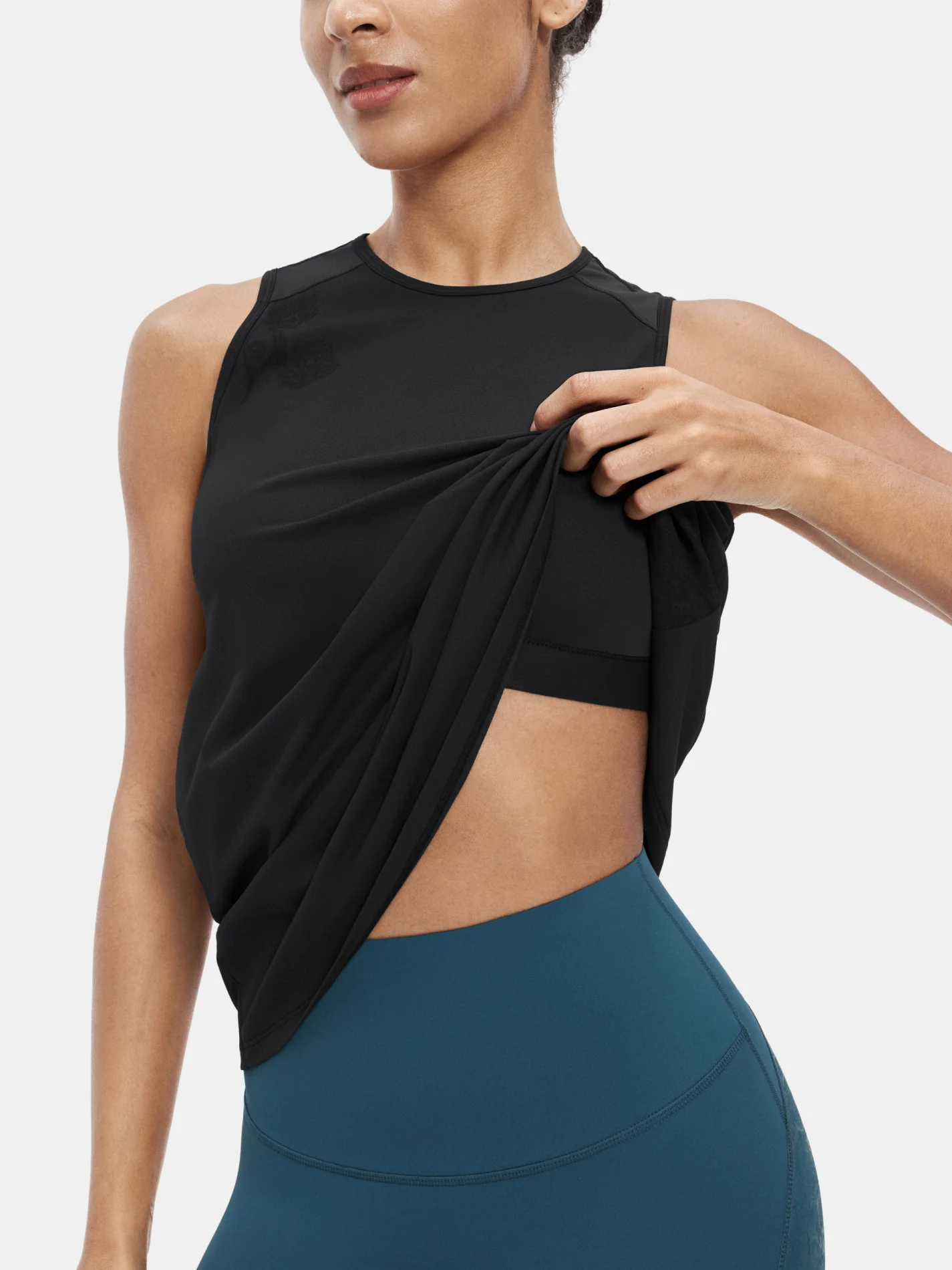 Body Sculpt CalmWave Tank Top (Built-in Bra) - Image 5