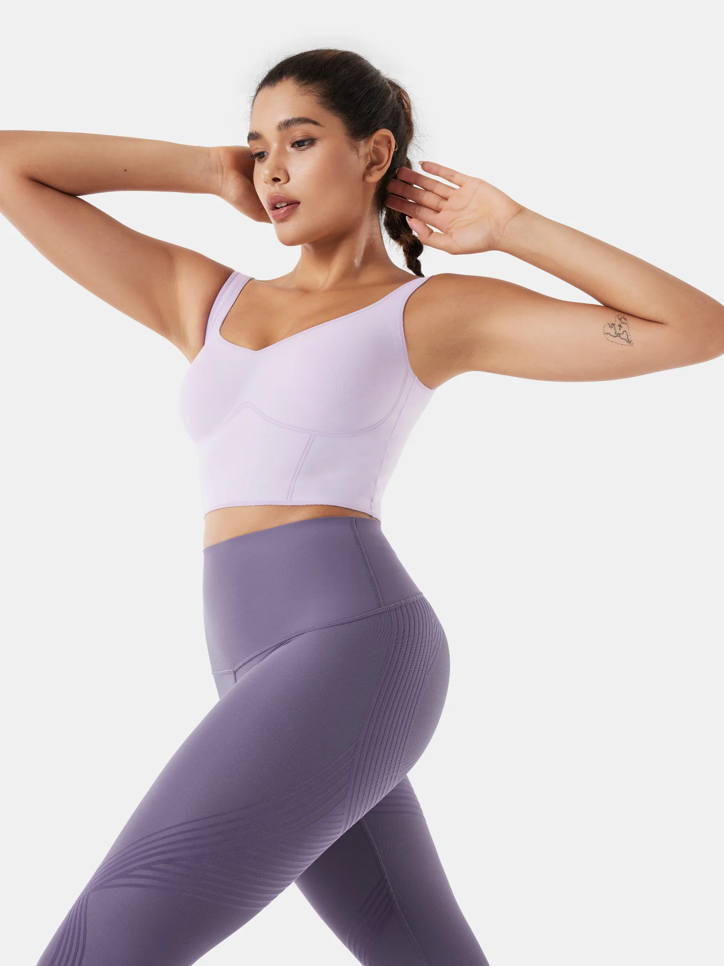 Body Sculpt Capri Leggings (Reversible Wear) - Image 42