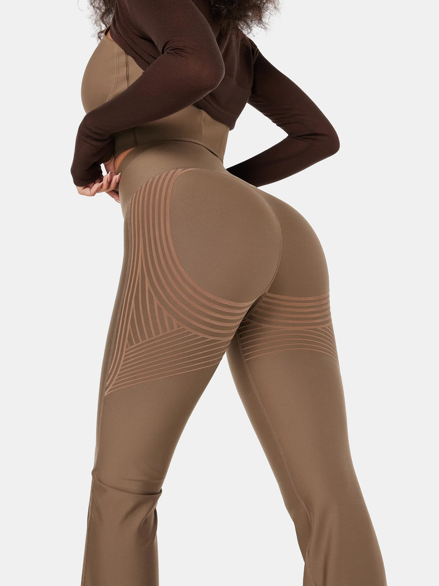 Body Sculpt Flare Leggings - Image 14