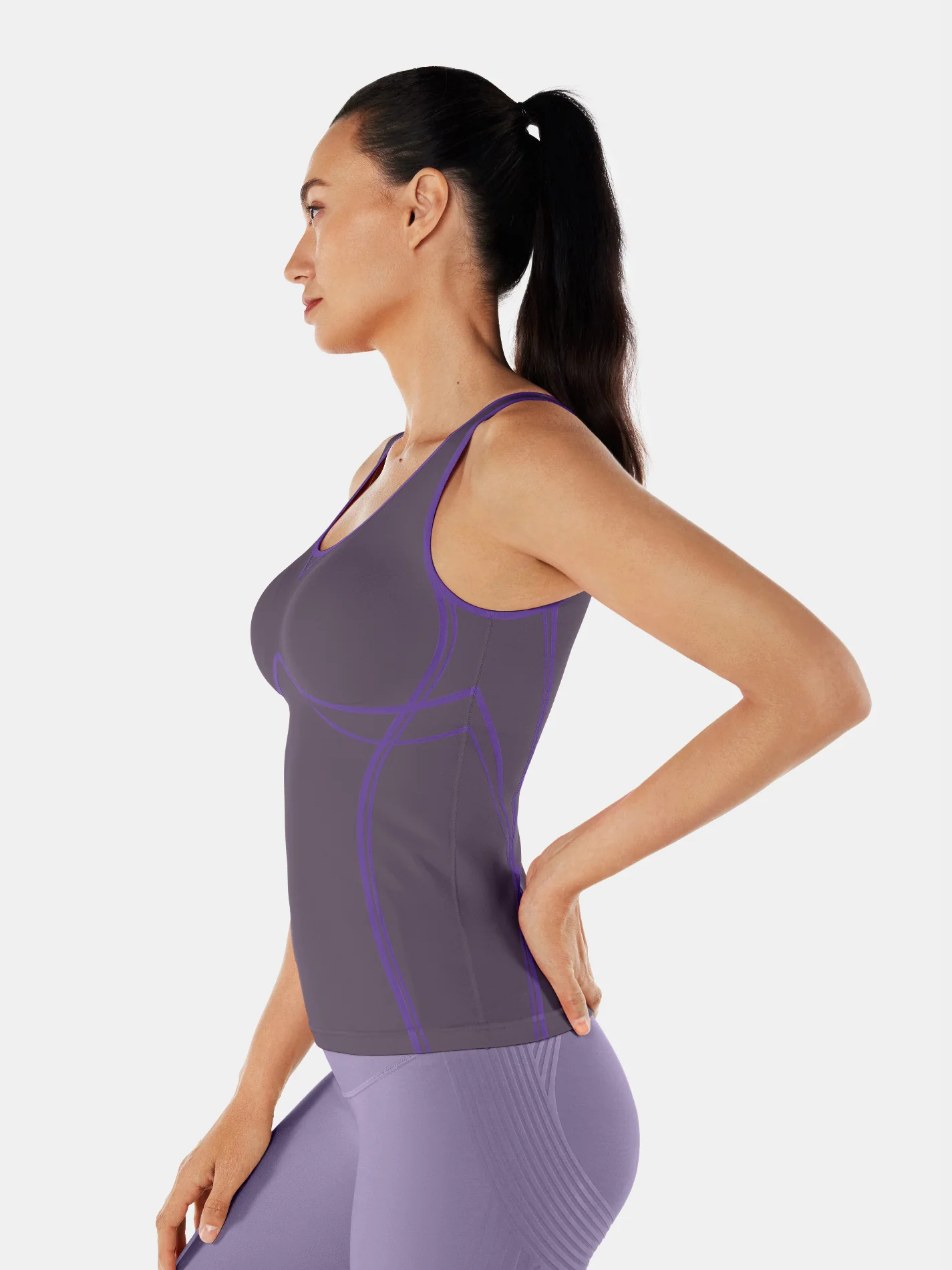 Body Sculpt Long Bra Tank - Image 20