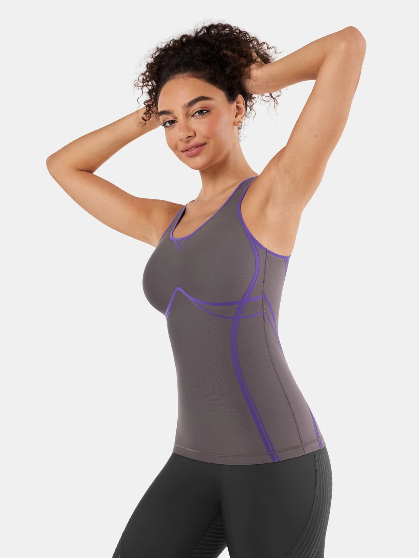 Body Sculpt Long Bra Tank - Image 59