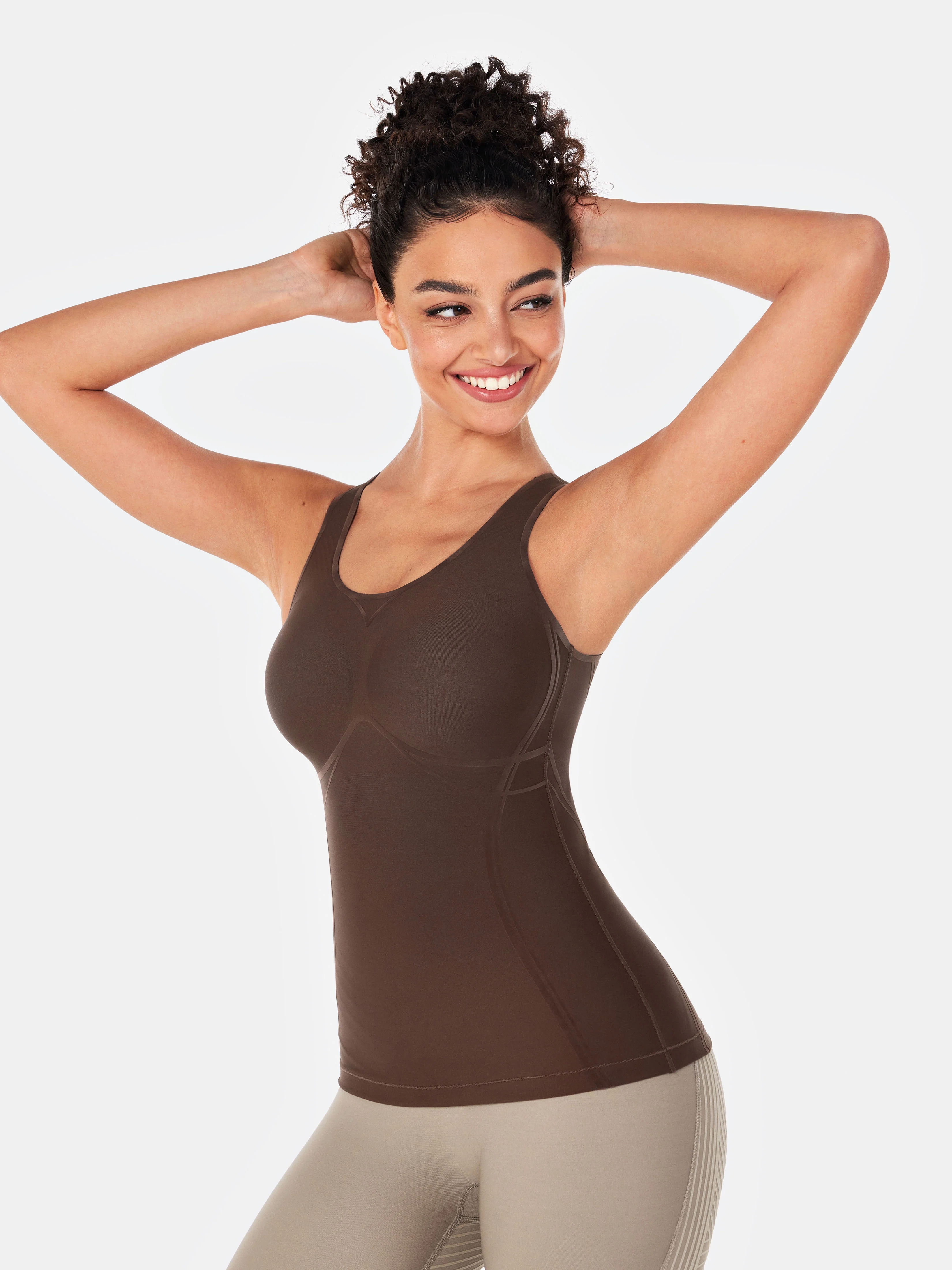 Body Sculpt Long Bra Tank - Image 8