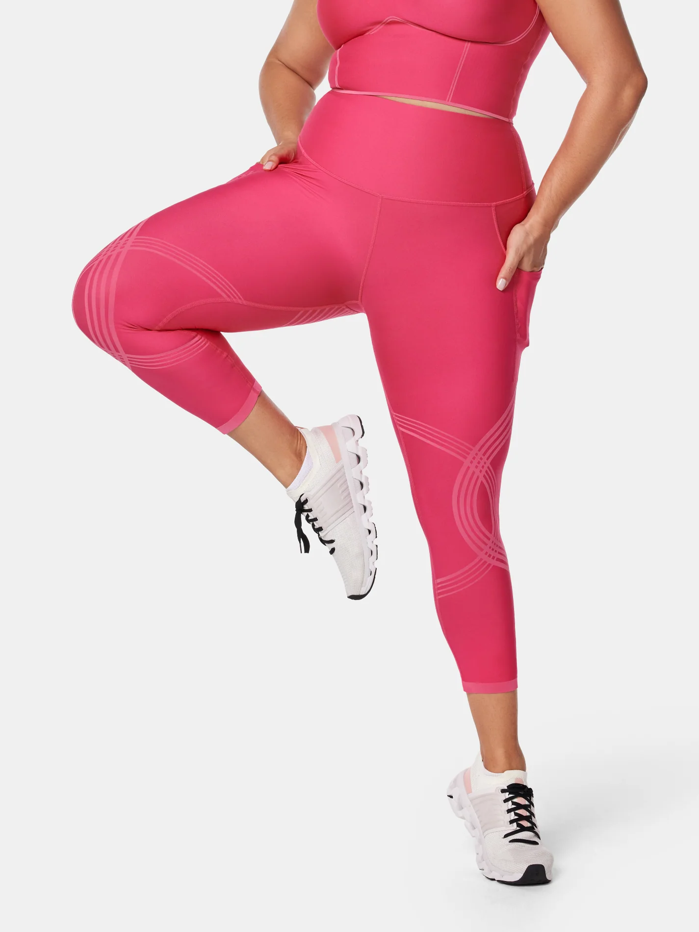 Body Sculpt Side Pocket 7/8 Leggings - Image 119