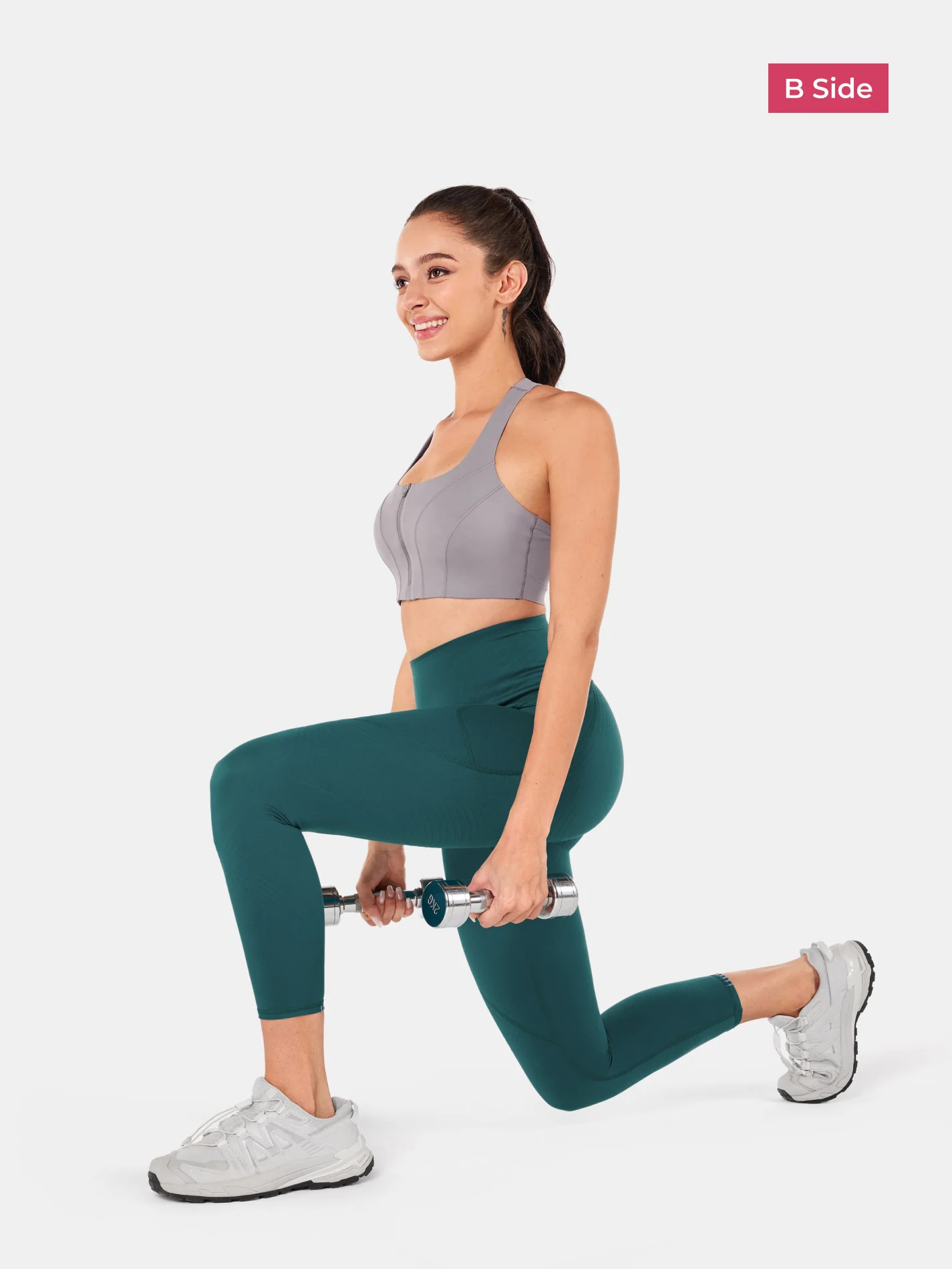Body Sculpt Side Pocket 7/8 Leggings 2.0 (Reversible Wear) - Image 19