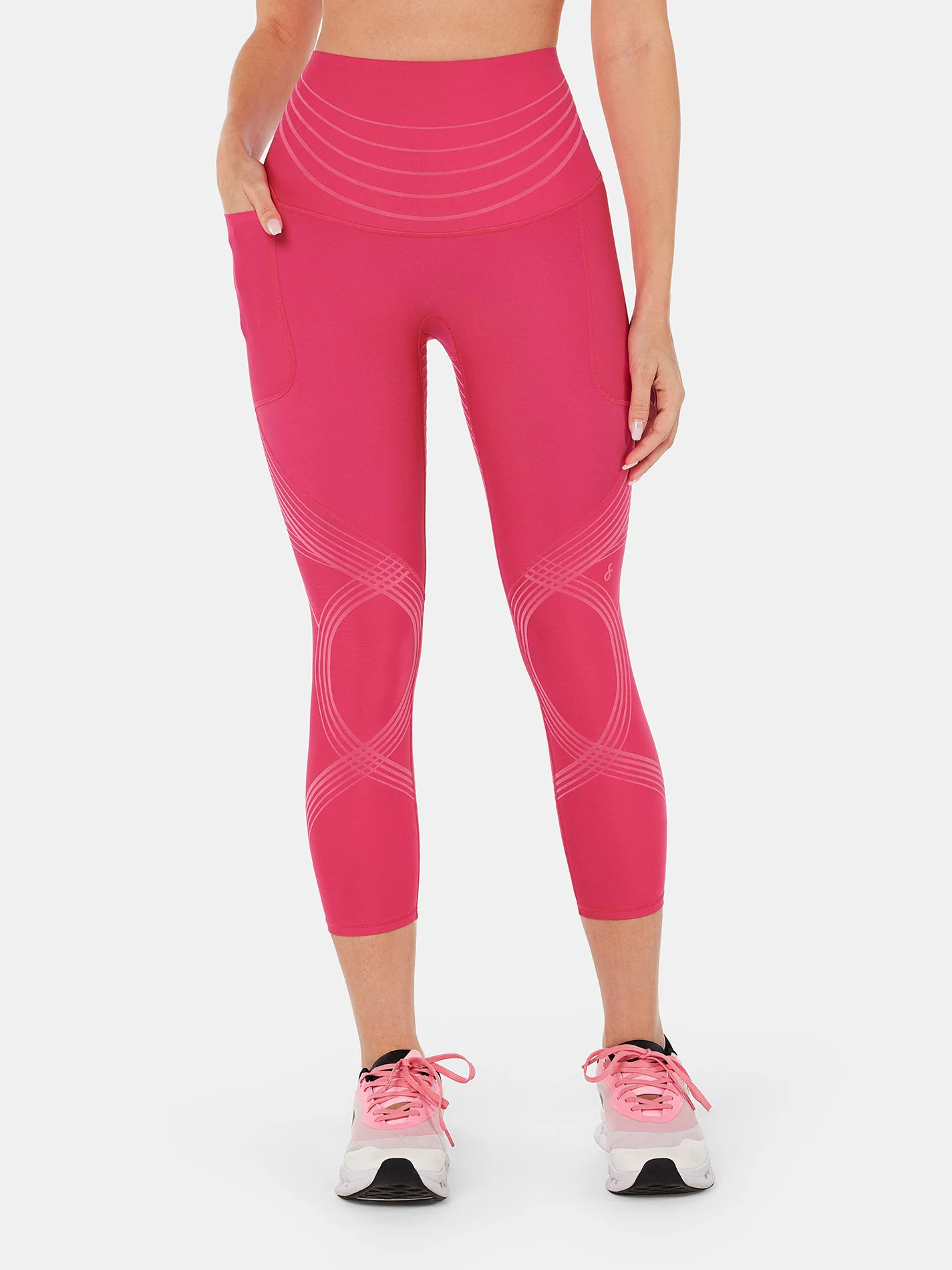 Body Sculpt Side Pocket 7/8 Leggings 2.0 (Reversible Wear) - Image 20