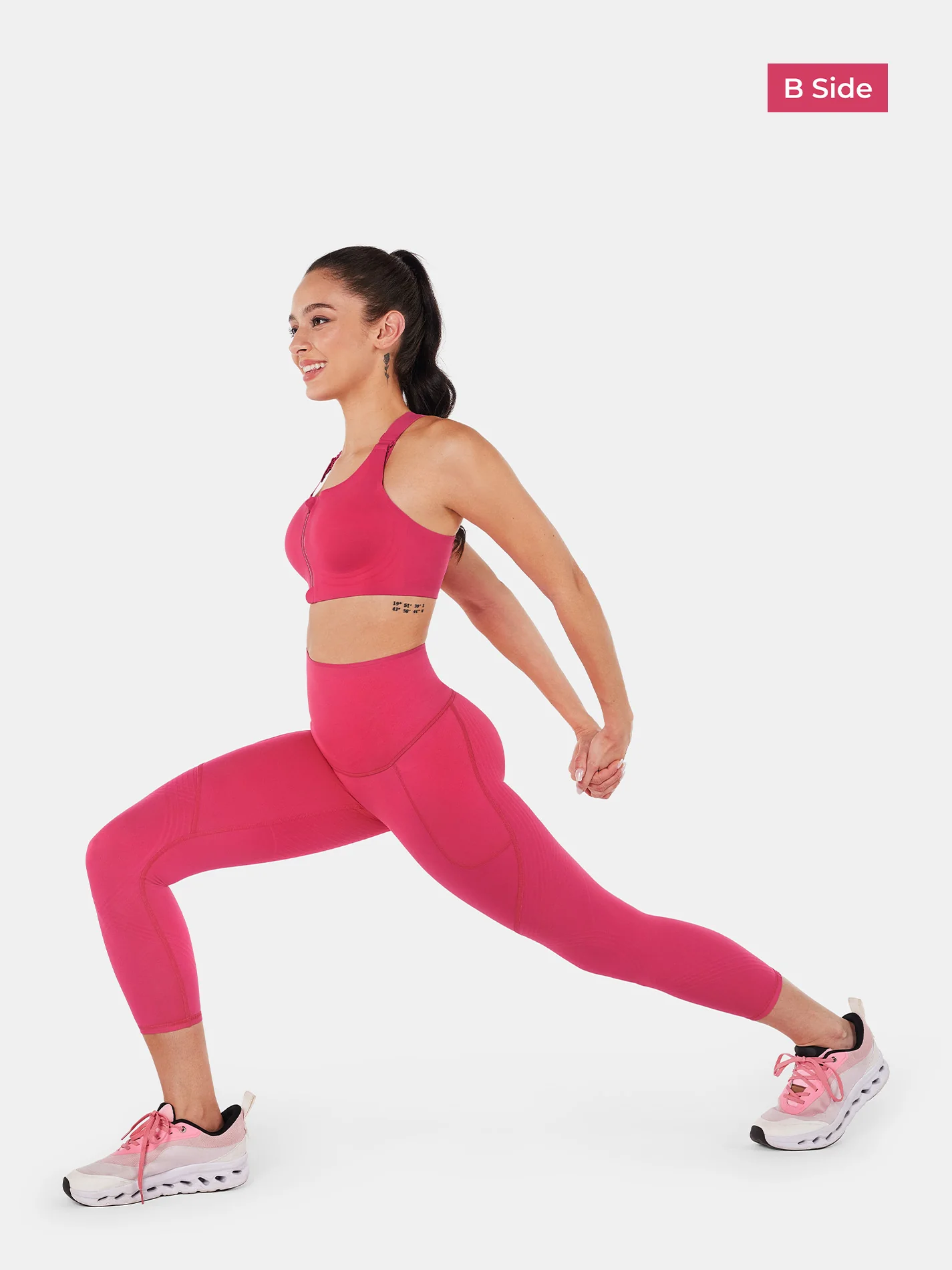 Body Sculpt Side Pocket 7/8 Leggings 2.0 (Reversible Wear) - Image 25
