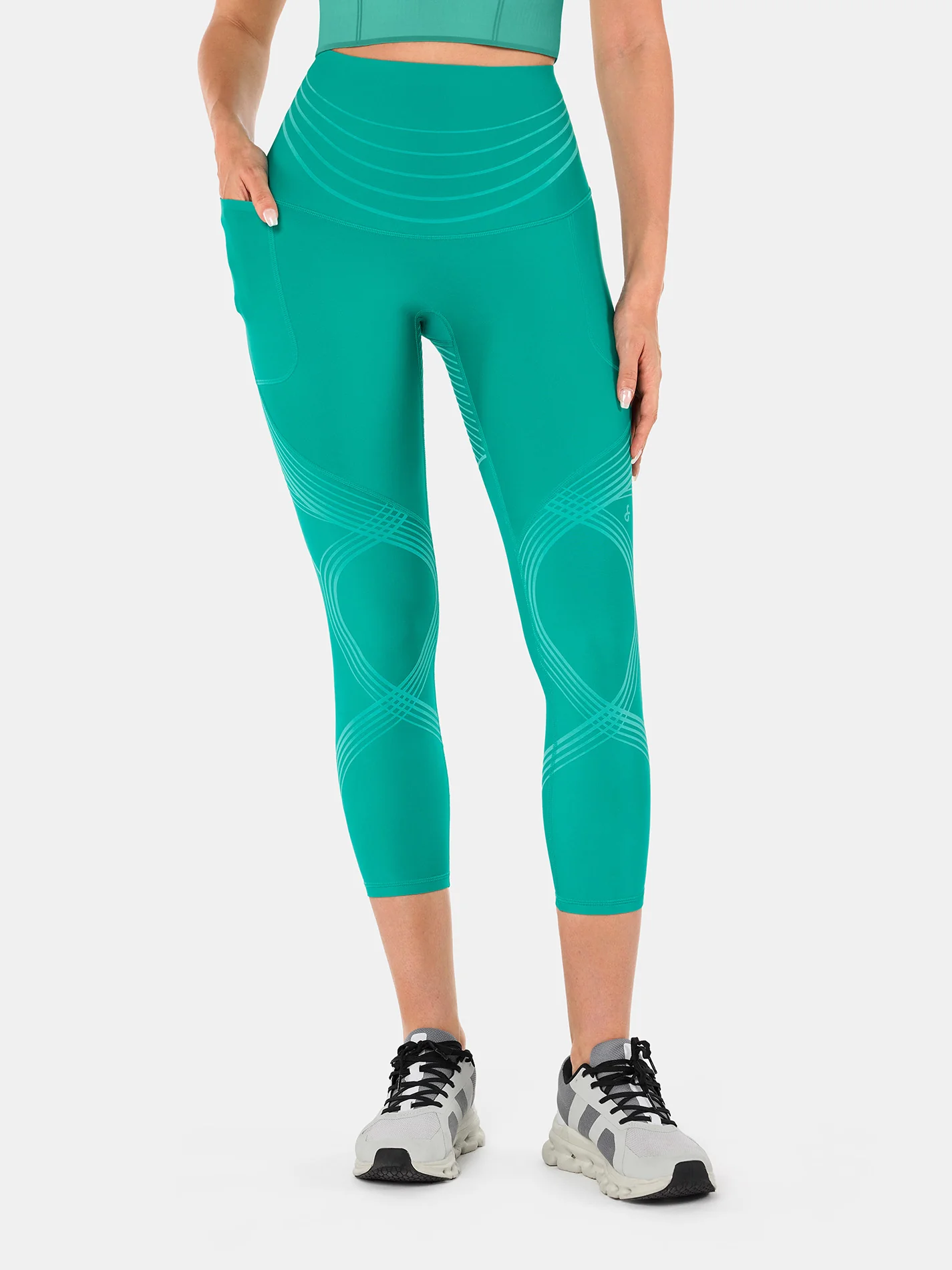 Body Sculpt Side Pocket 7/8 Leggings 2.0 (Reversible Wear) - Image 36