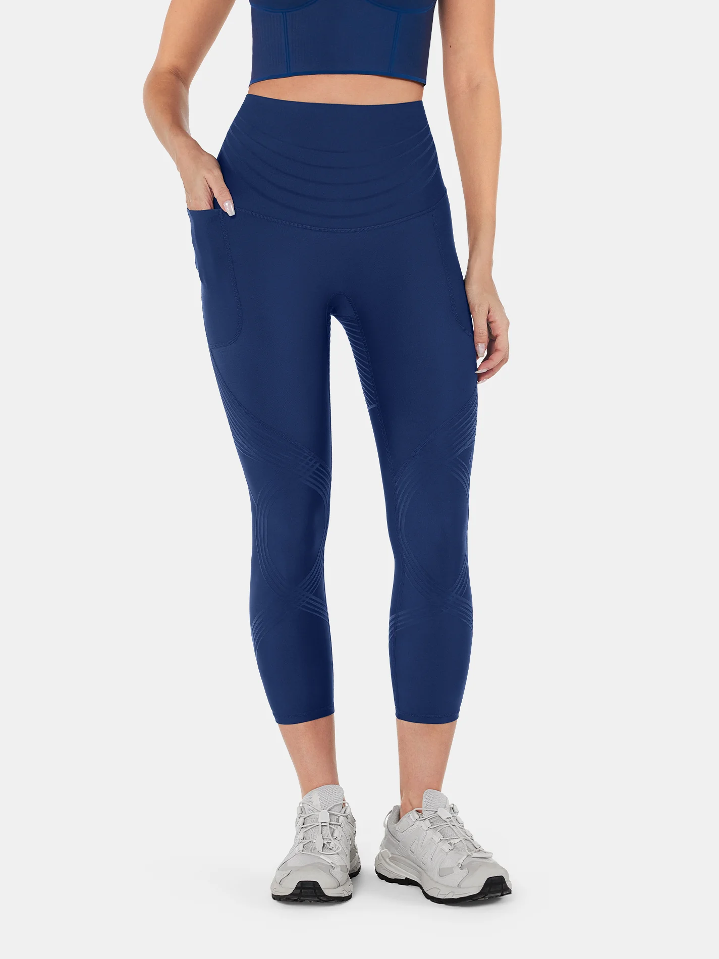 Body Sculpt Side Pocket 7/8 Leggings 2.0 (Reversible Wear) - Image 47