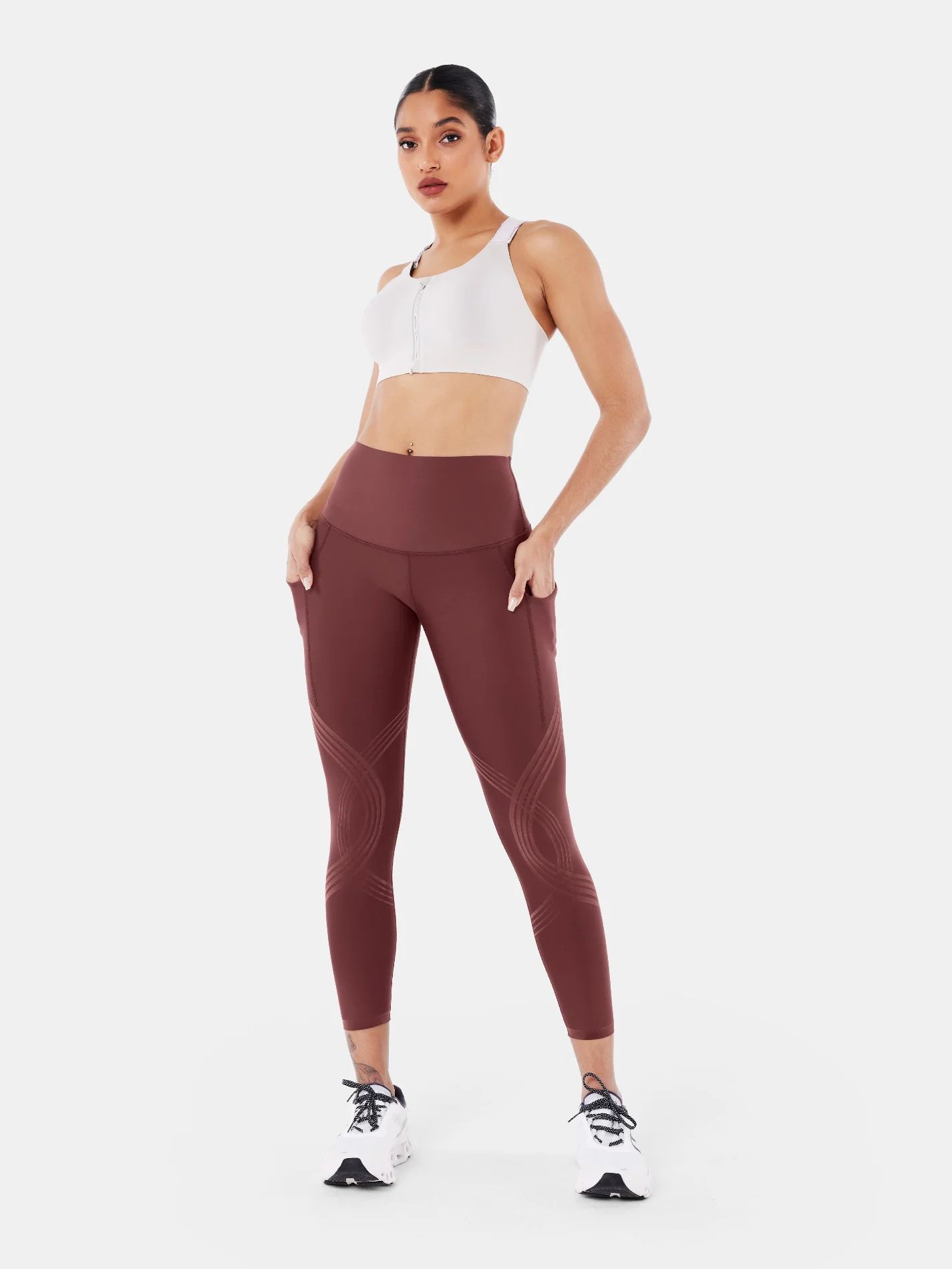 Body Sculpt Side Pocket 7/8 Leggings - Image 26