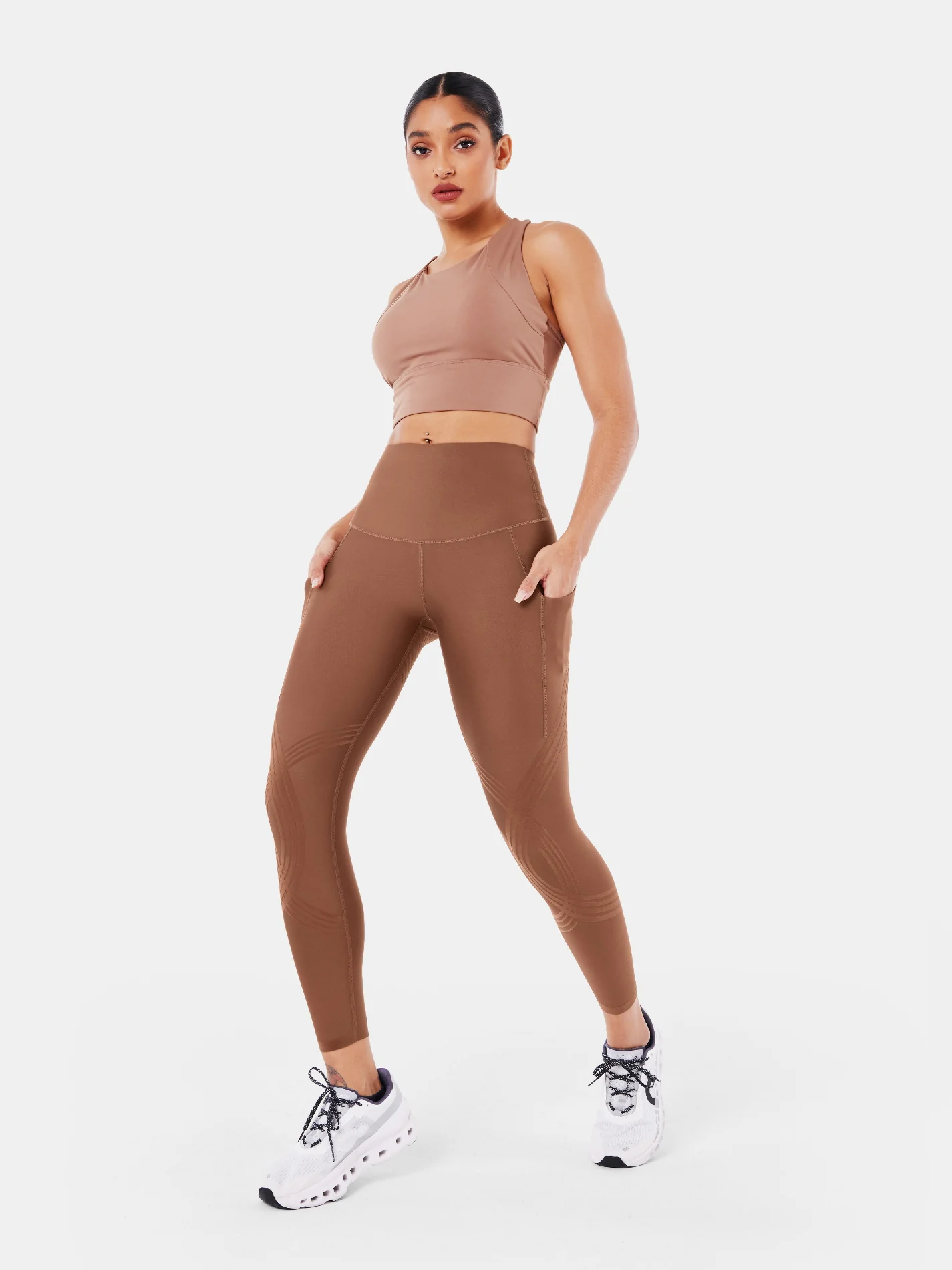 Body Sculpt Side Pocket 7/8 Leggings - Image 38