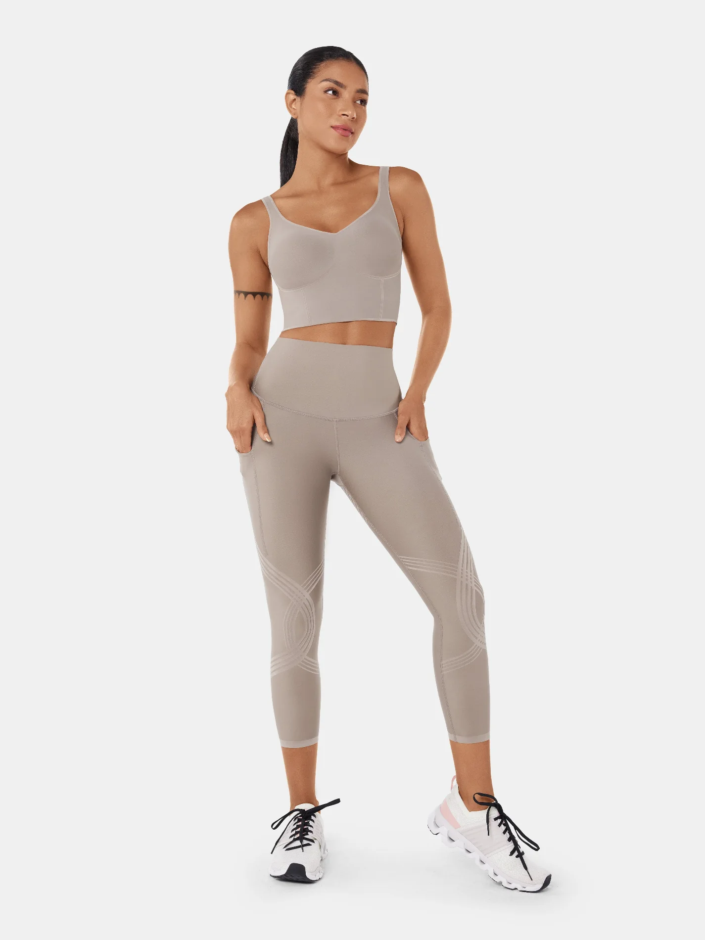 Body Sculpt Side Pocket 7/8 Leggings - Image 4