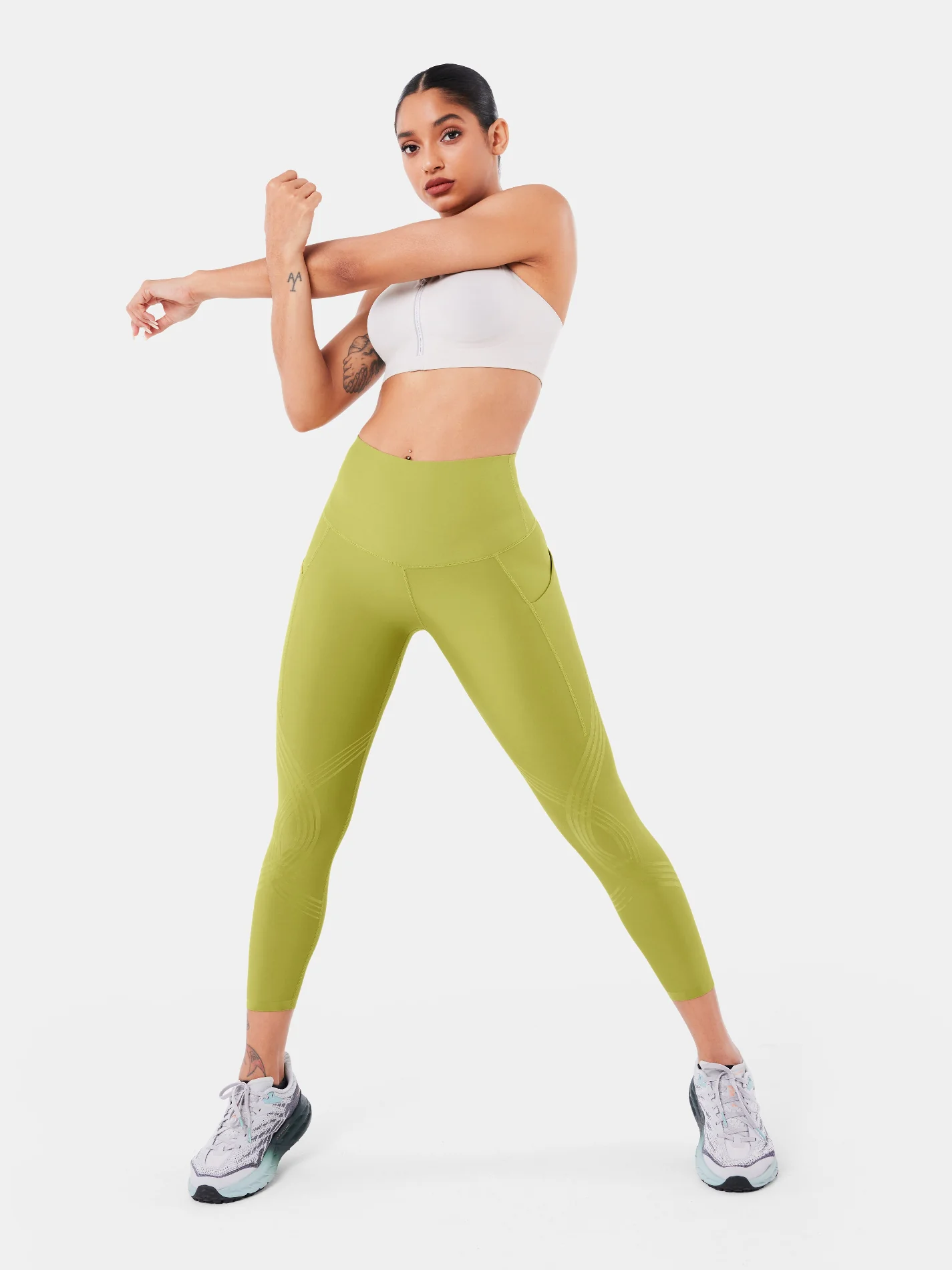 Body Sculpt Side Pocket 7/8 Leggings - Image 57