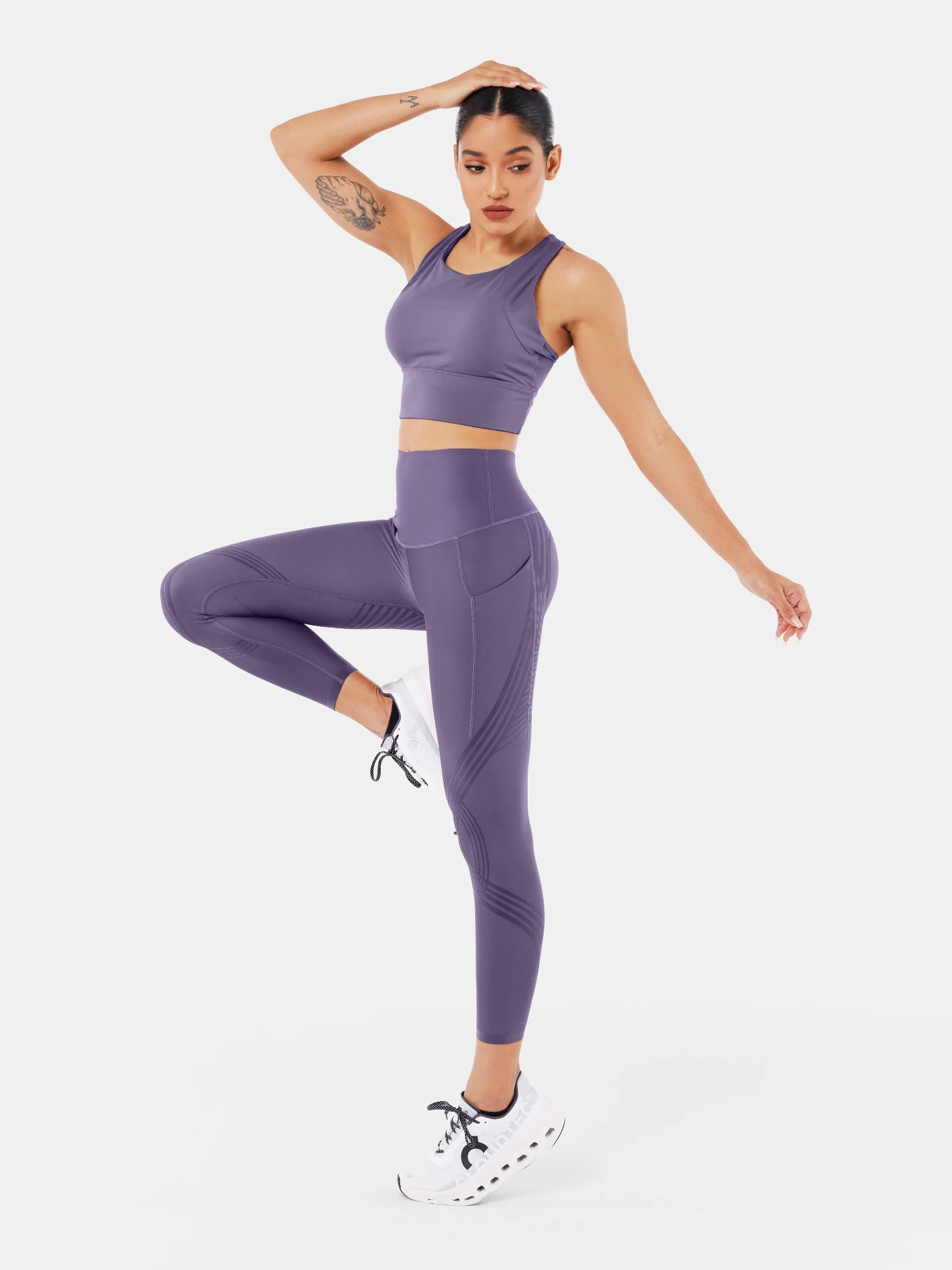 Body Sculpt Side Pocket 7/8 Leggings - Image 94