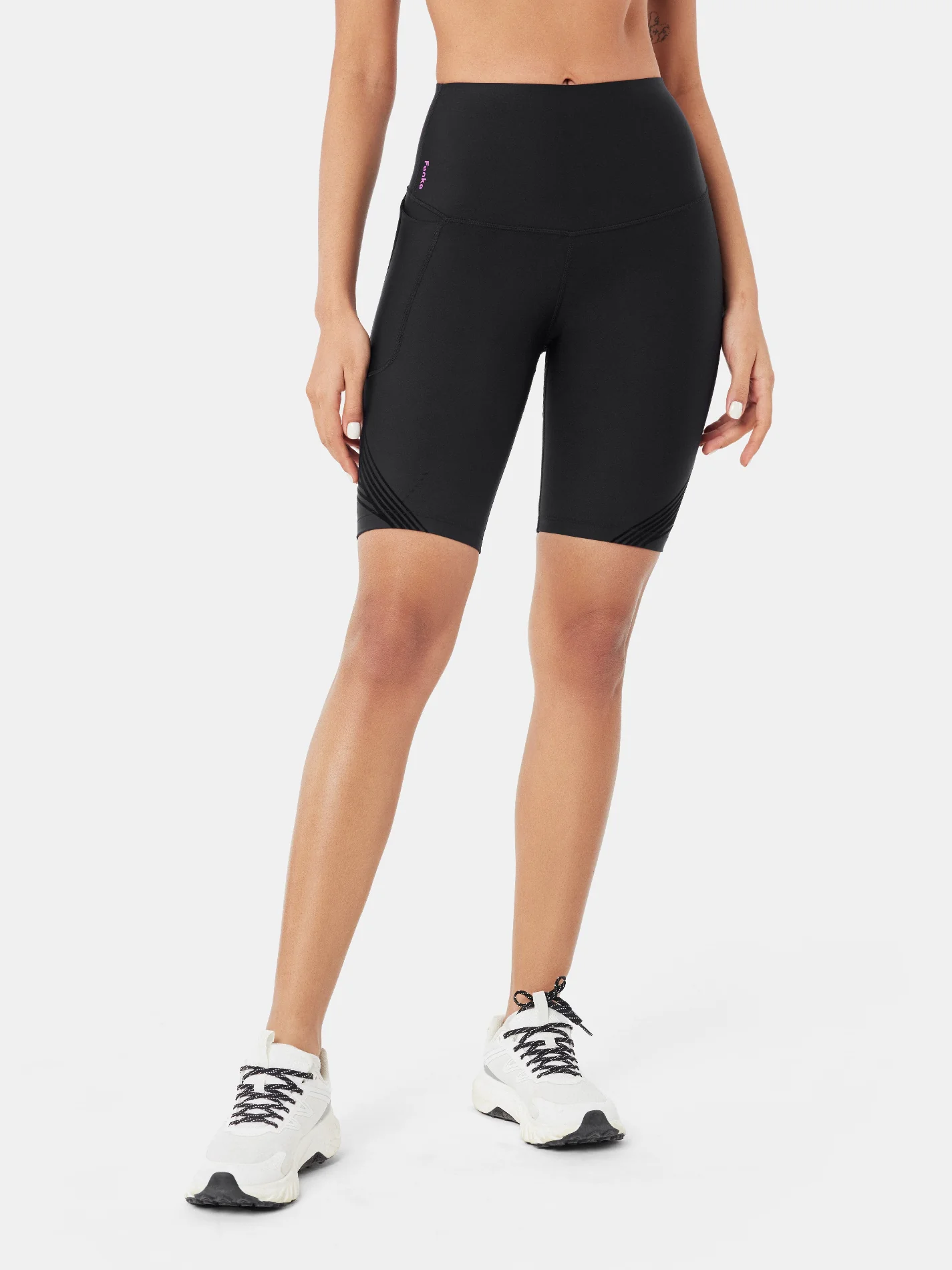 Body Sculpt Side Pocket 9" Biker Shorts (Reversible Wear) - Image 17
