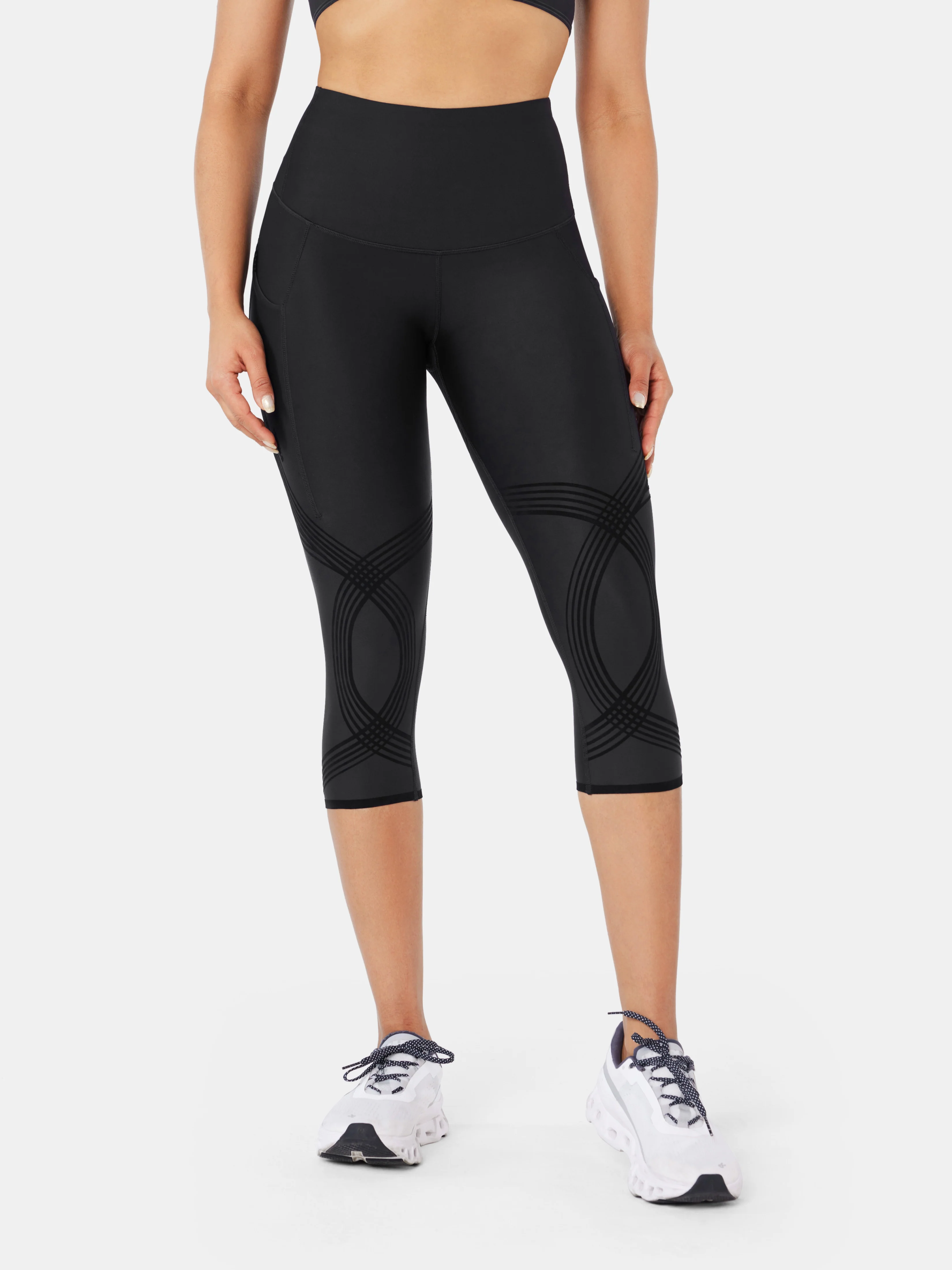 Body Sculpt Side Pocket Capri Leggings - Image 38