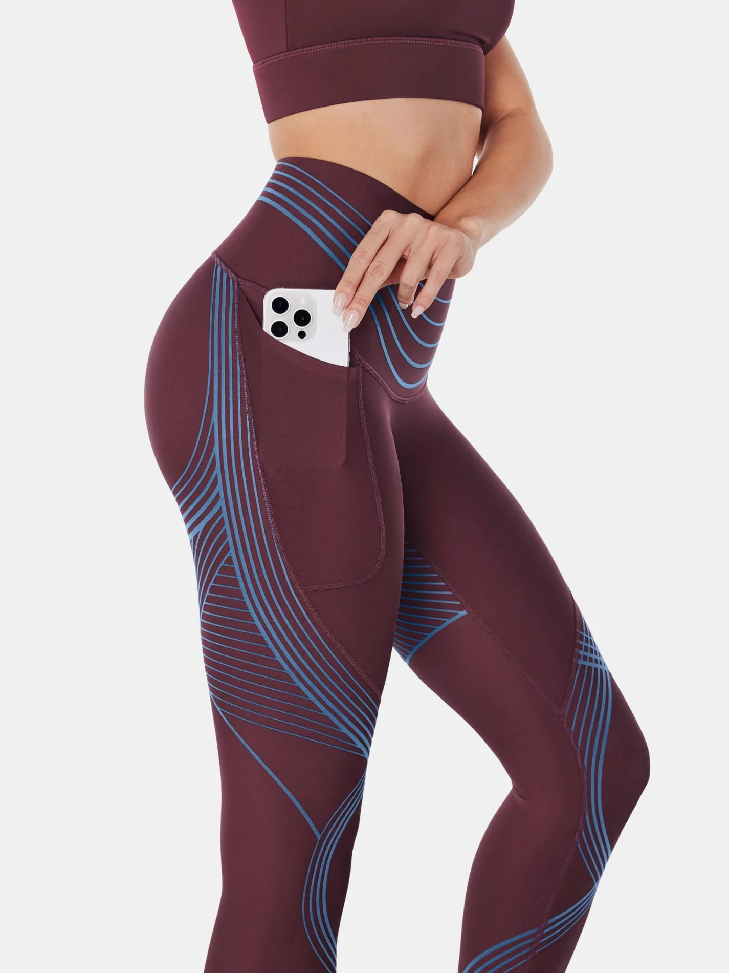 Body Sculpt Side Pocket Leggings 2.0 (Reversible Wear) - Image 17