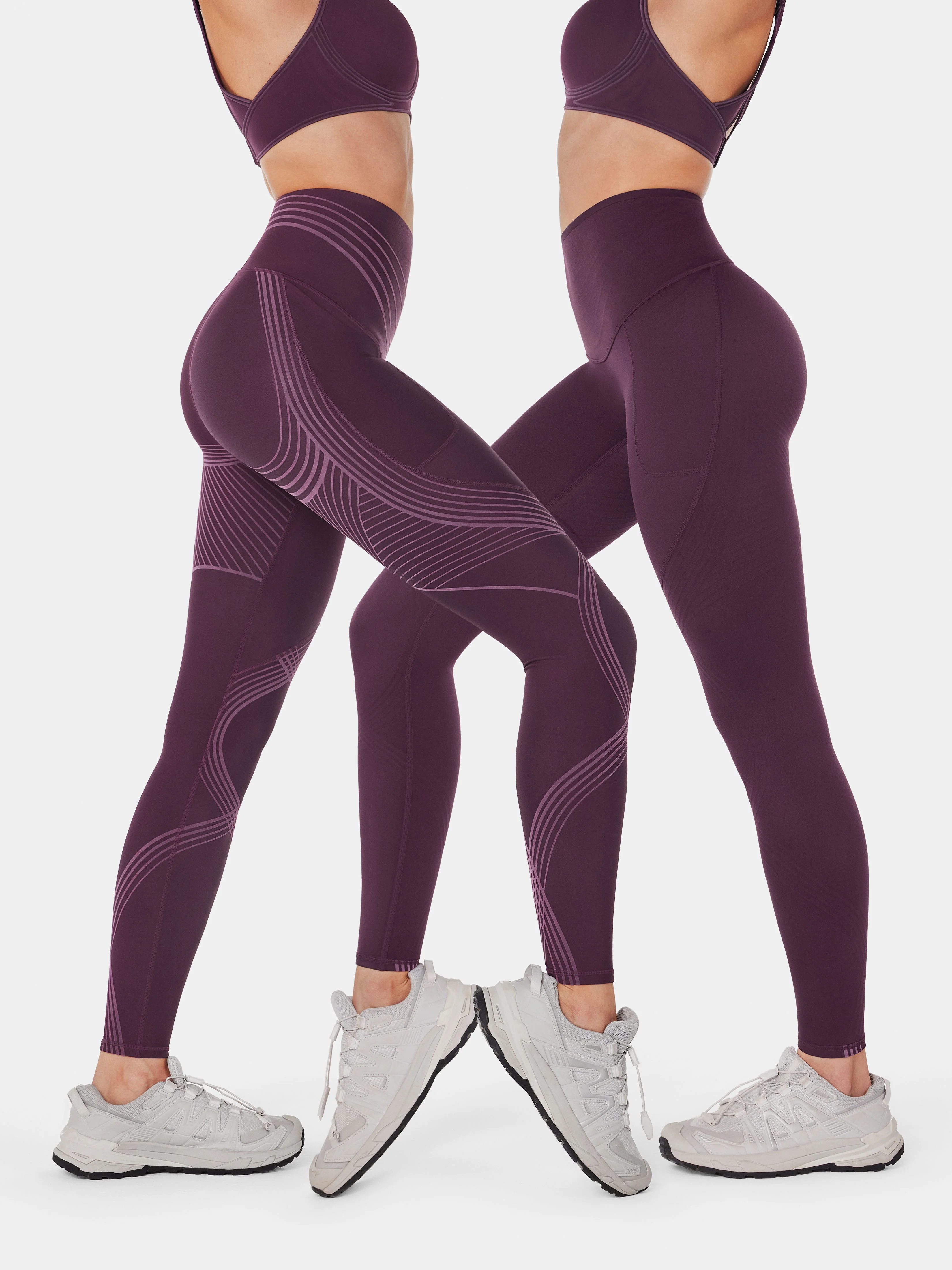 Body Sculpt Side Pocket Leggings 2.0 (Reversible Wear) - Image 18