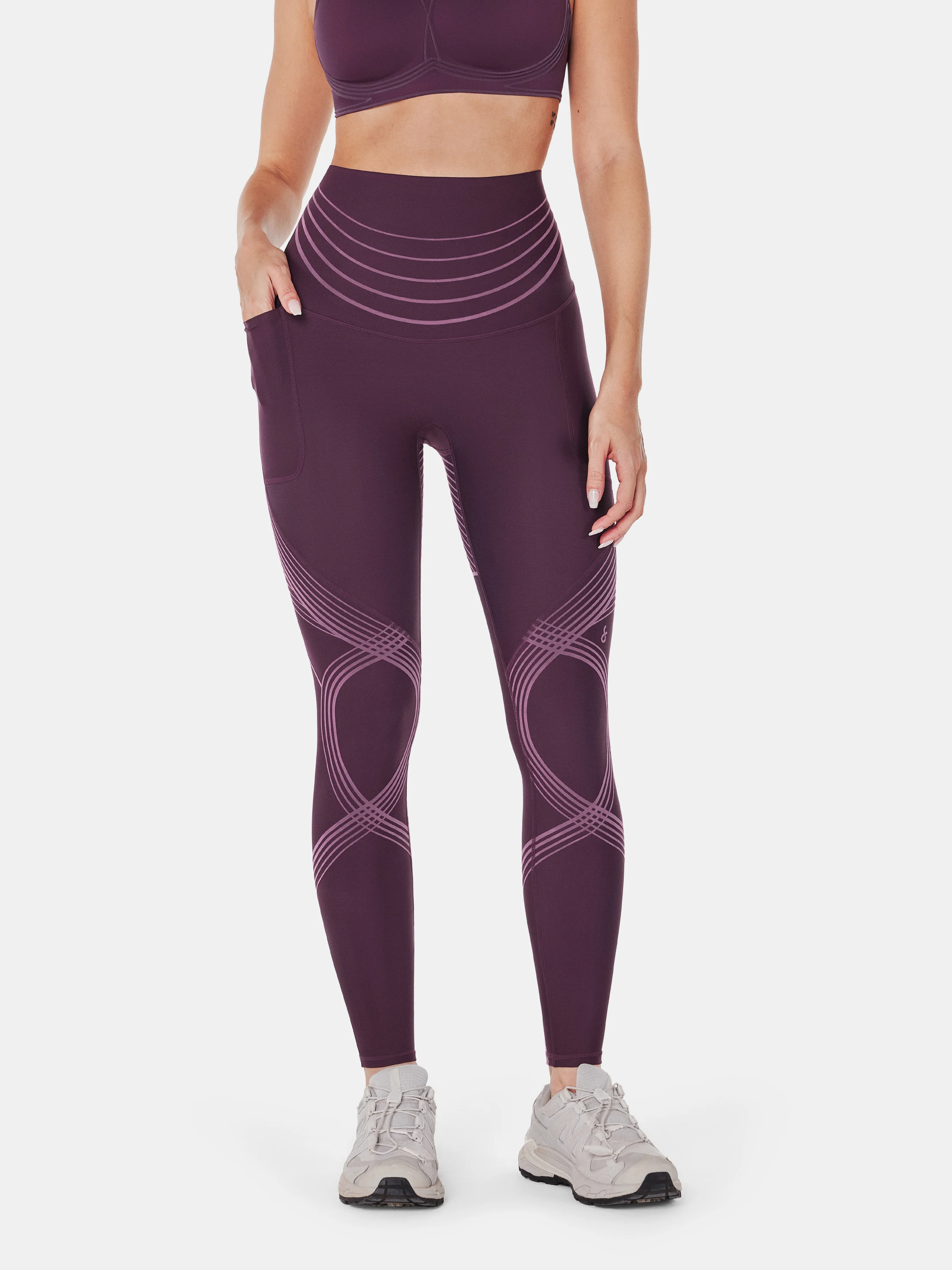 Body Sculpt Side Pocket Leggings 2.0 (Reversible Wear) - Image 21