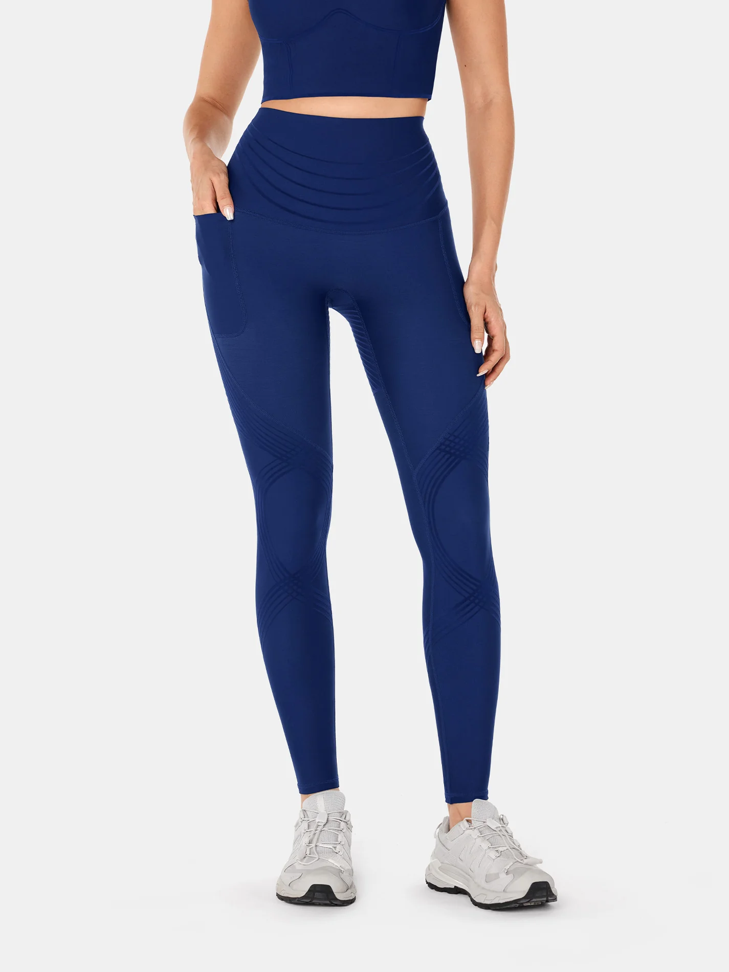 Body Sculpt Side Pocket Leggings 2.0 (Reversible Wear) - Image 37