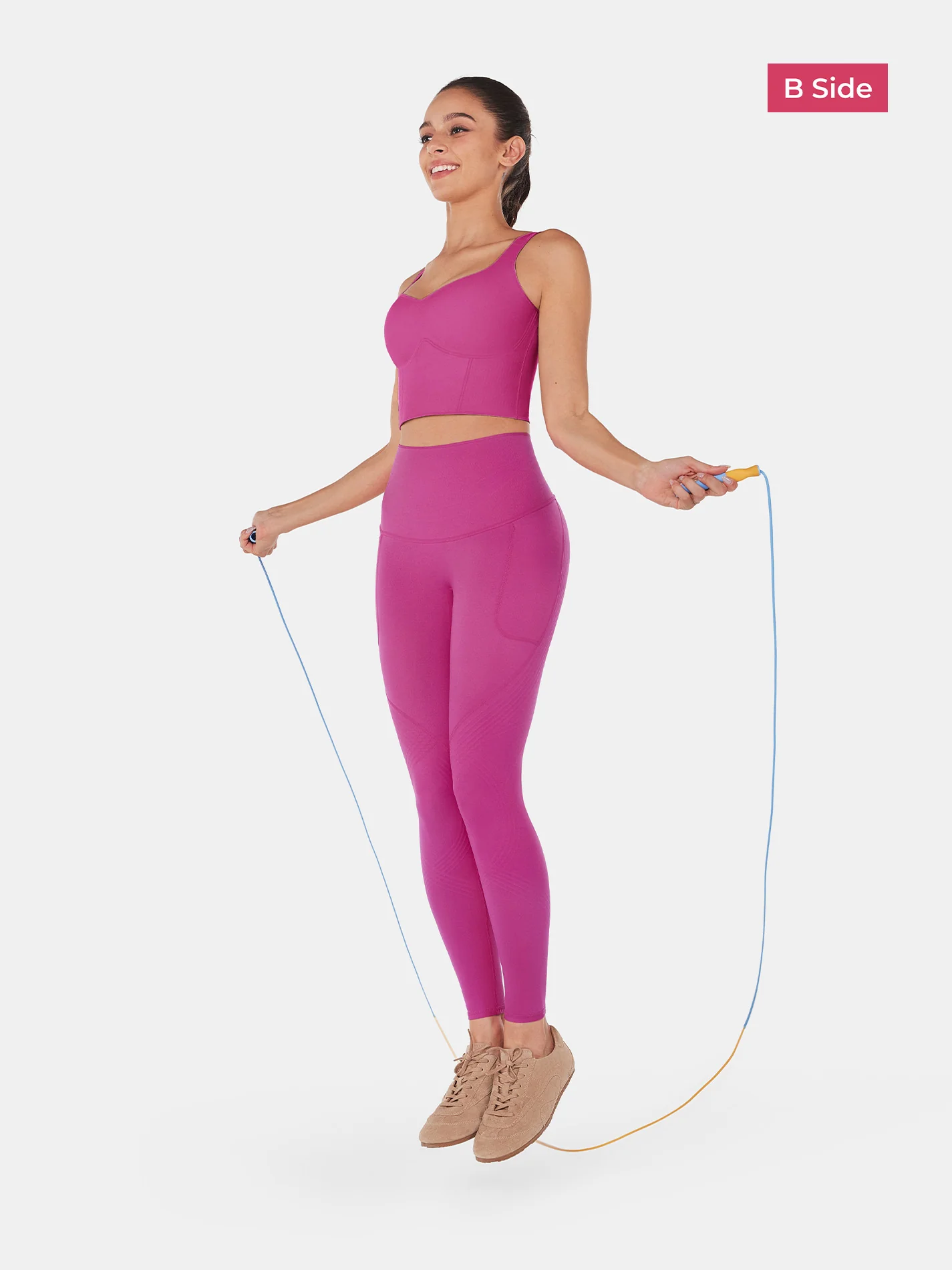 Body Sculpt Side Pocket Leggings 2.0 (Reversible Wear) - Image 38