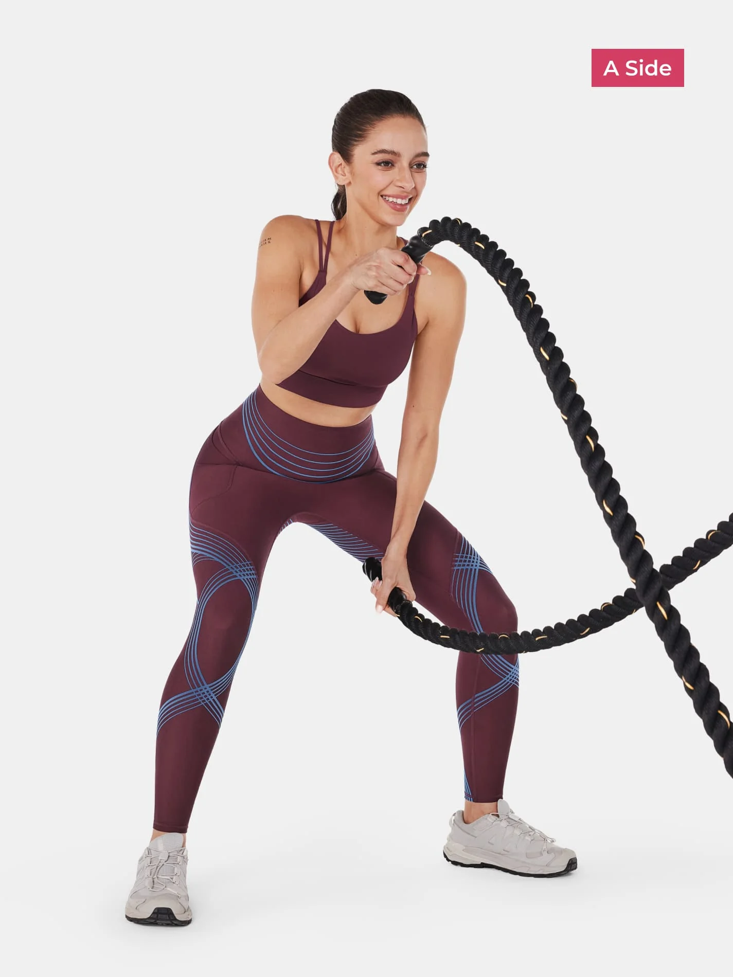 Body Sculpt Side Pocket Leggings 2.0 (Reversible Wear) - Image 7