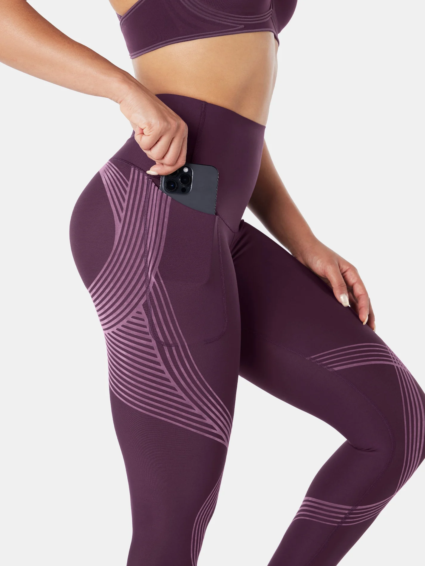 Body Sculpt Side Pocket Leggings - Image 19