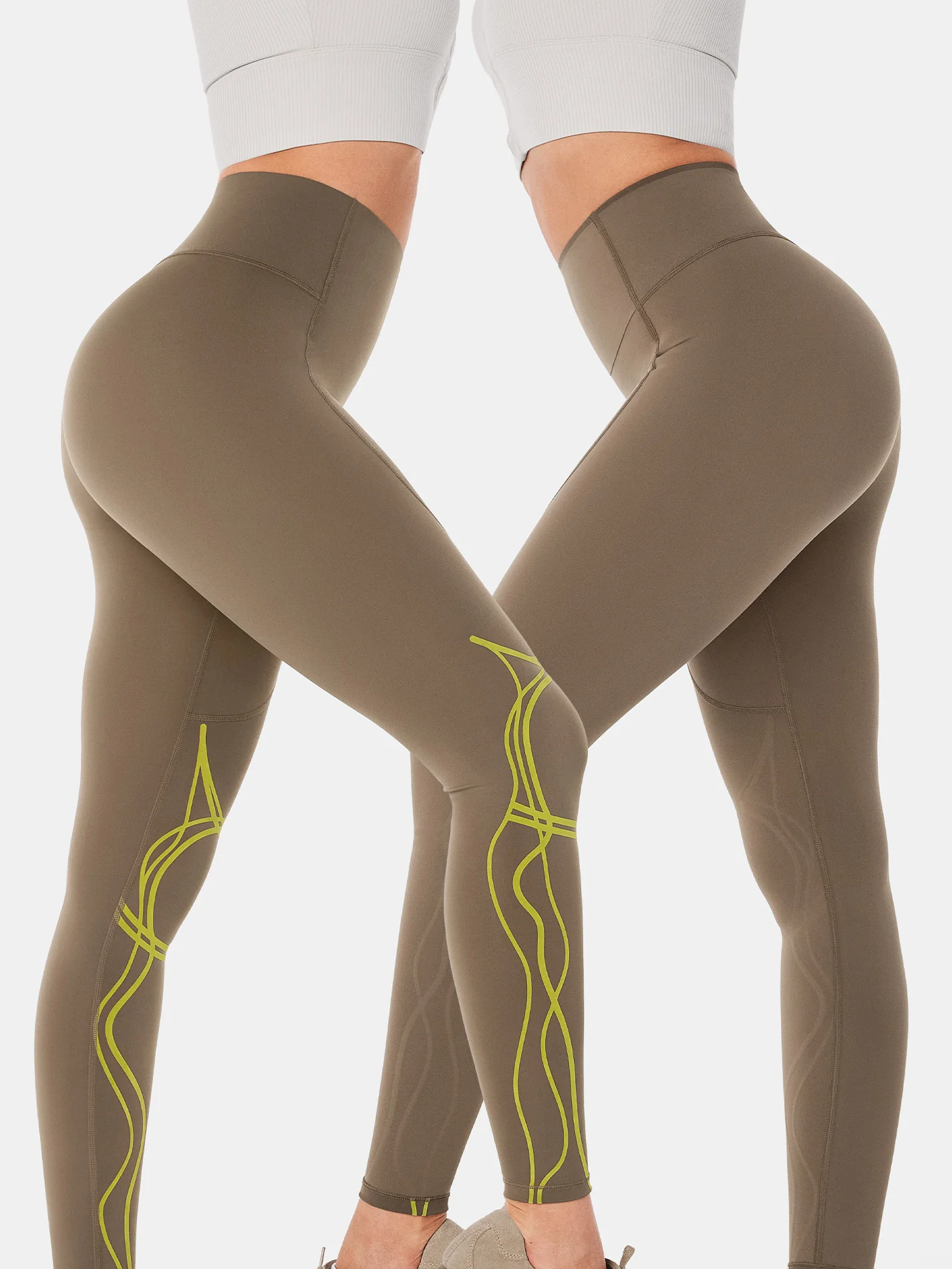 Body Sculpt Two Way Temp Leggings (Reversible Wear) - Image 20