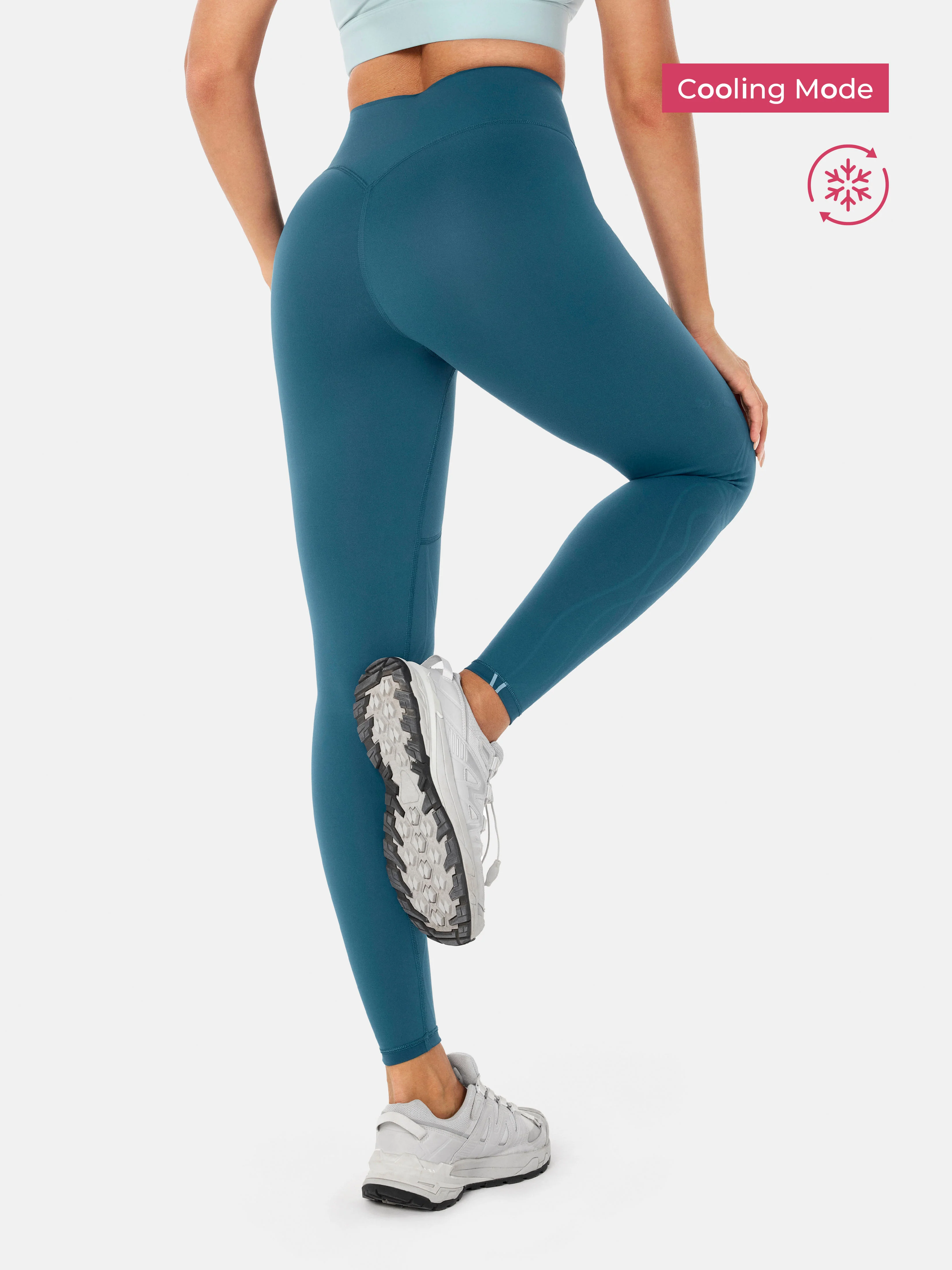 Body Sculpt Two Way Temp Leggings (Reversible Wear) - Image 7