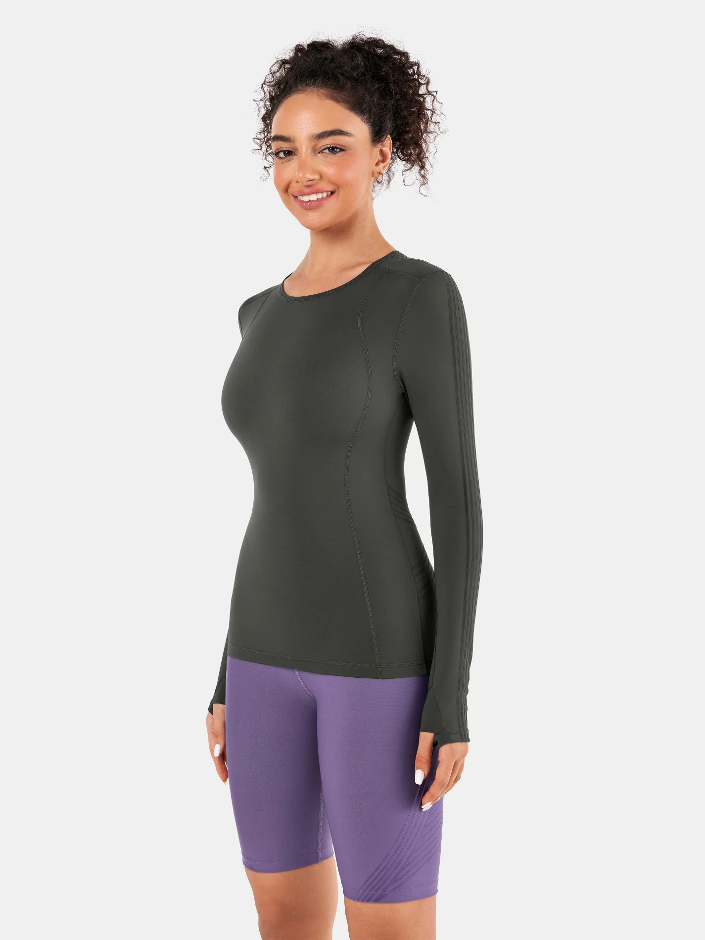 PowerBand Resistance Long Sleeve Top - Image 16