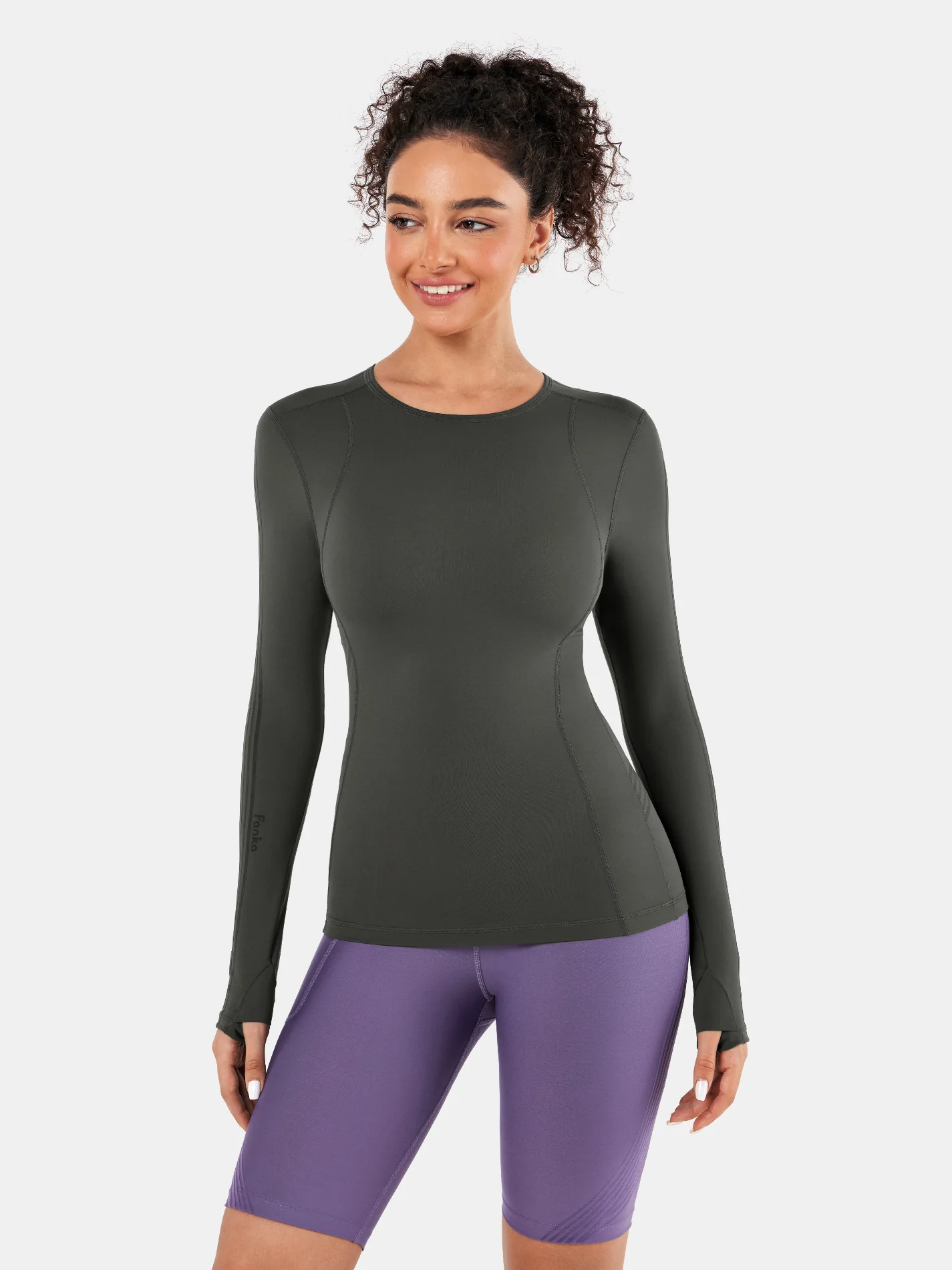 PowerBand Resistance Long Sleeve Top - Image 18