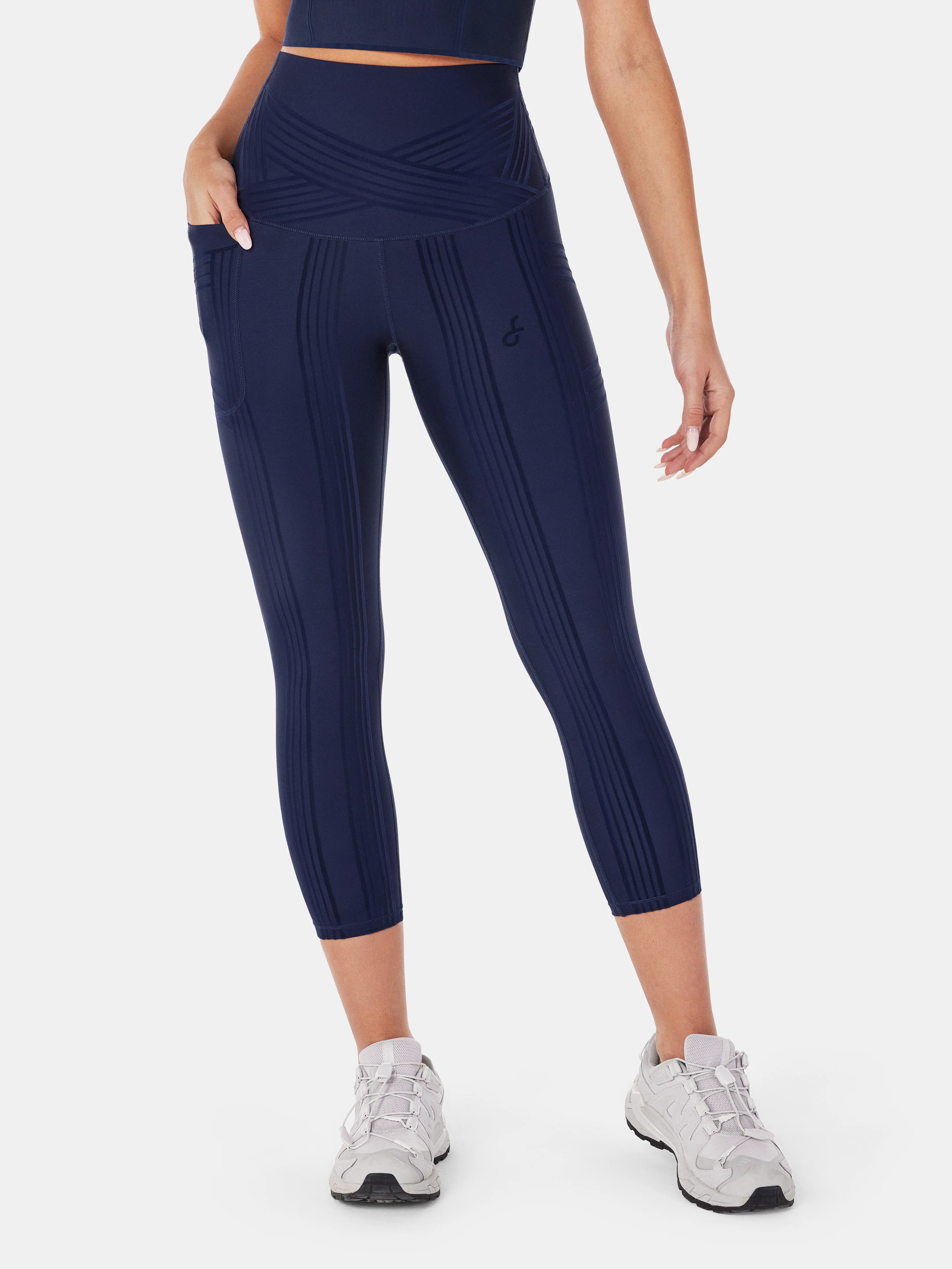 PowerBand Resistance 7/8 Leggings (Reversible Wear) - Image 22