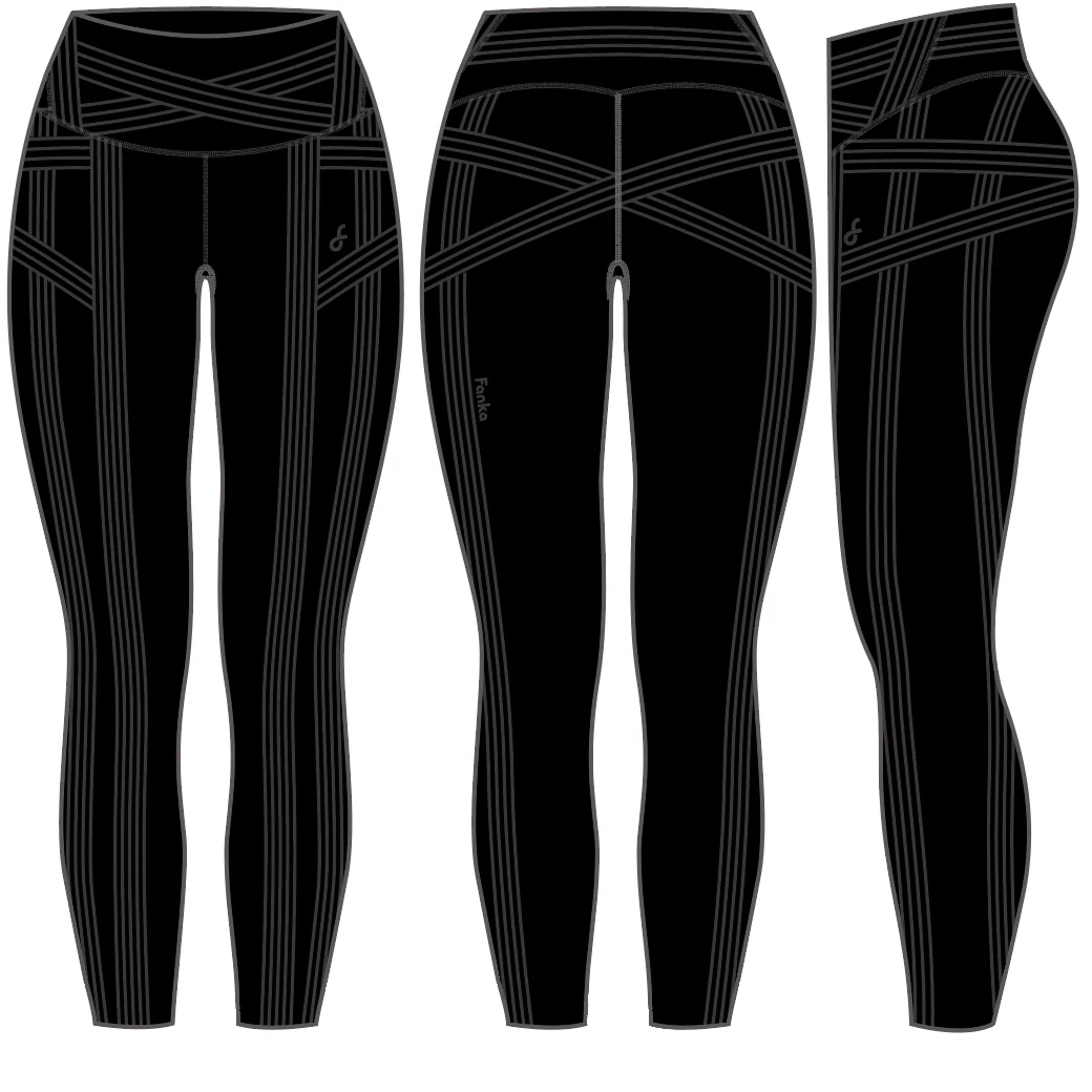 PowerBand Resistance 7/8 Leggings (Reversible Wear) - Image 38
