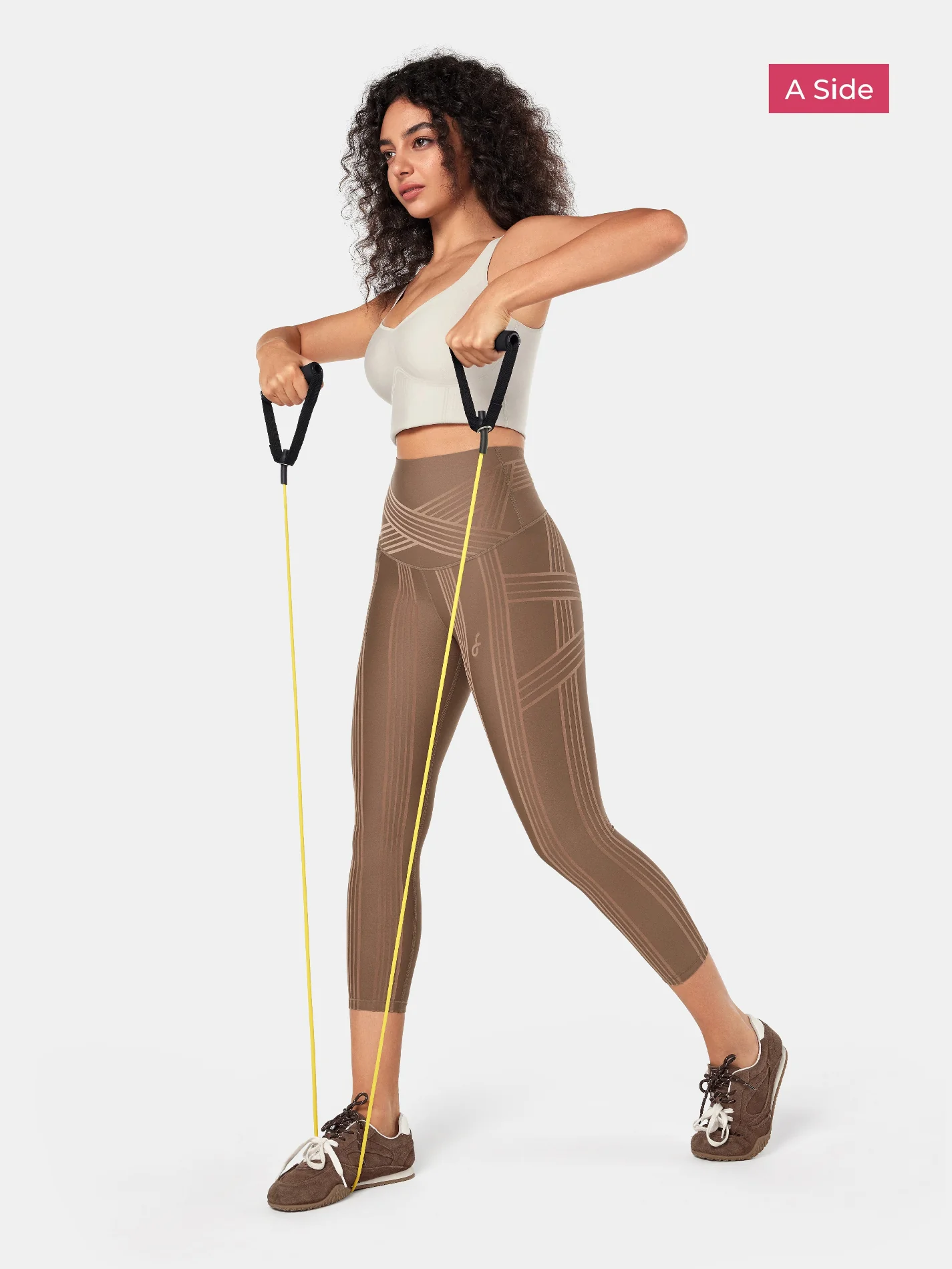 PowerBand Resistance 7/8 Leggings (Reversible Wear) - Image 41