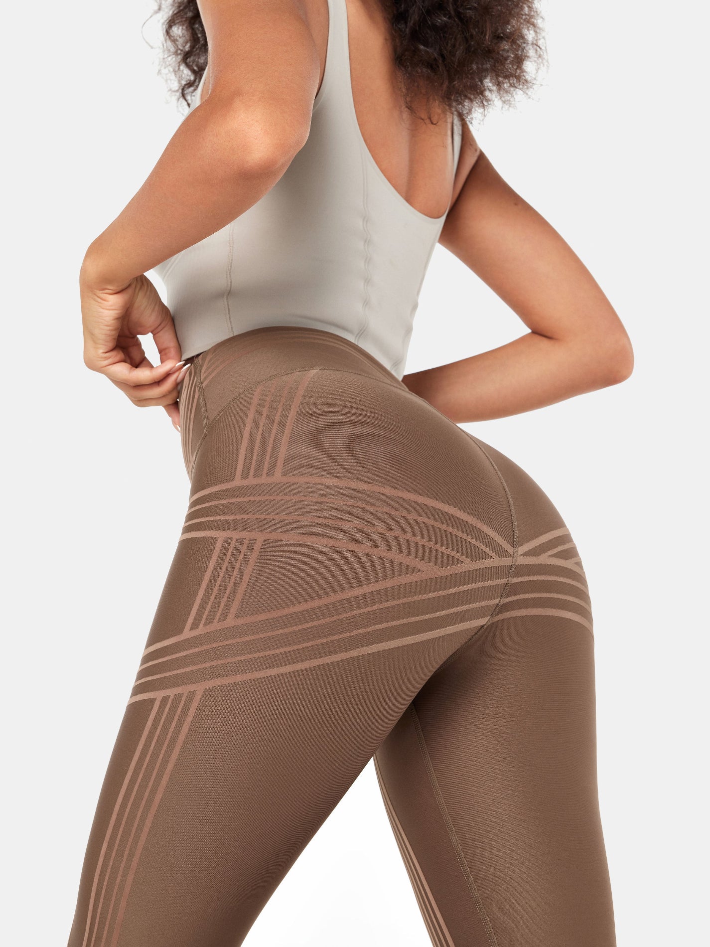 PowerBand Resistance 7/8 Leggings (Reversible Wear) - Image 44