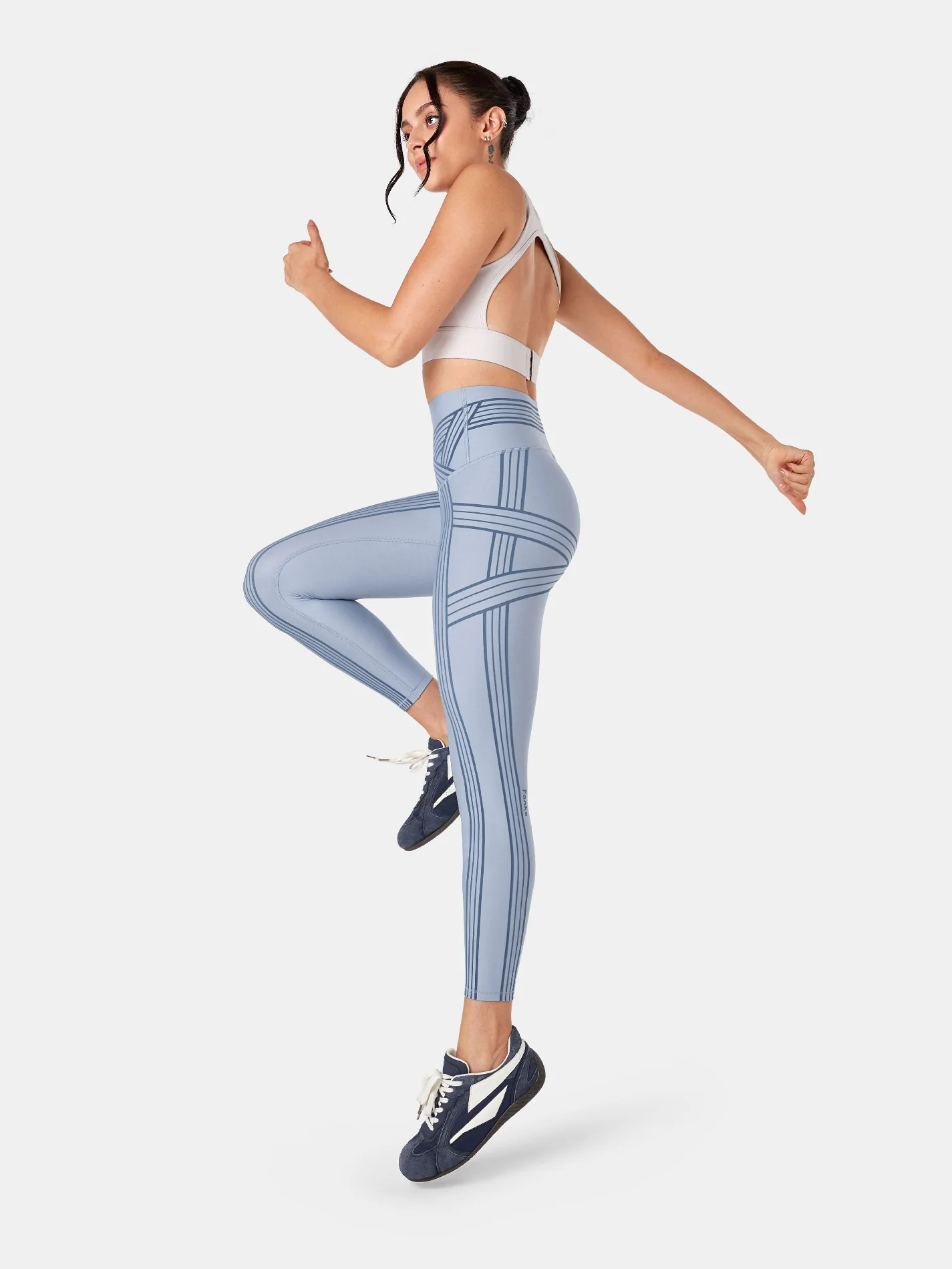 PowerBand Resistance 7/8 Leggings (Reversible Wear) - Image 47
