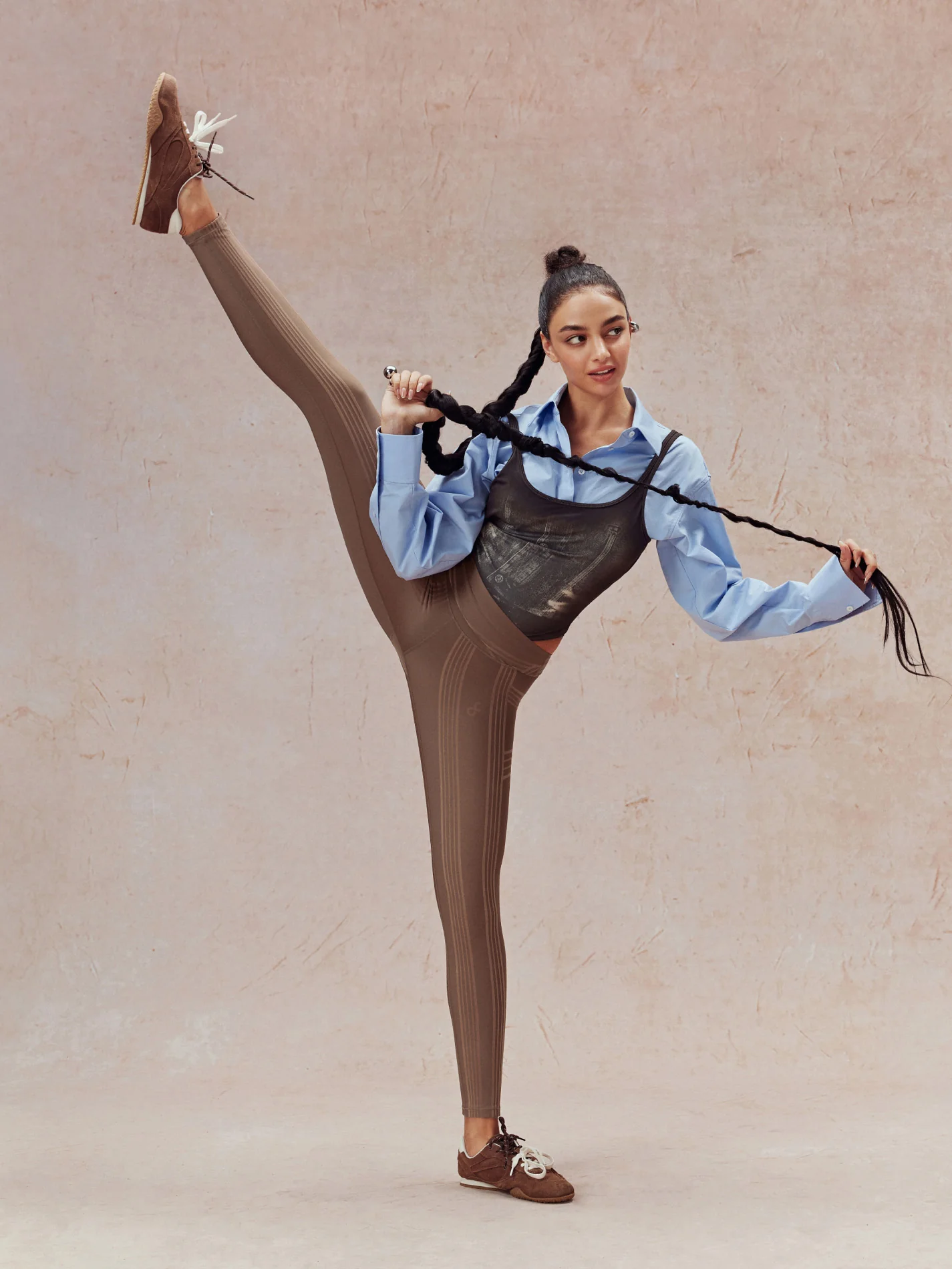 PowerBand Resistance 7/8 Leggings (Reversible Wear) - Image 51
