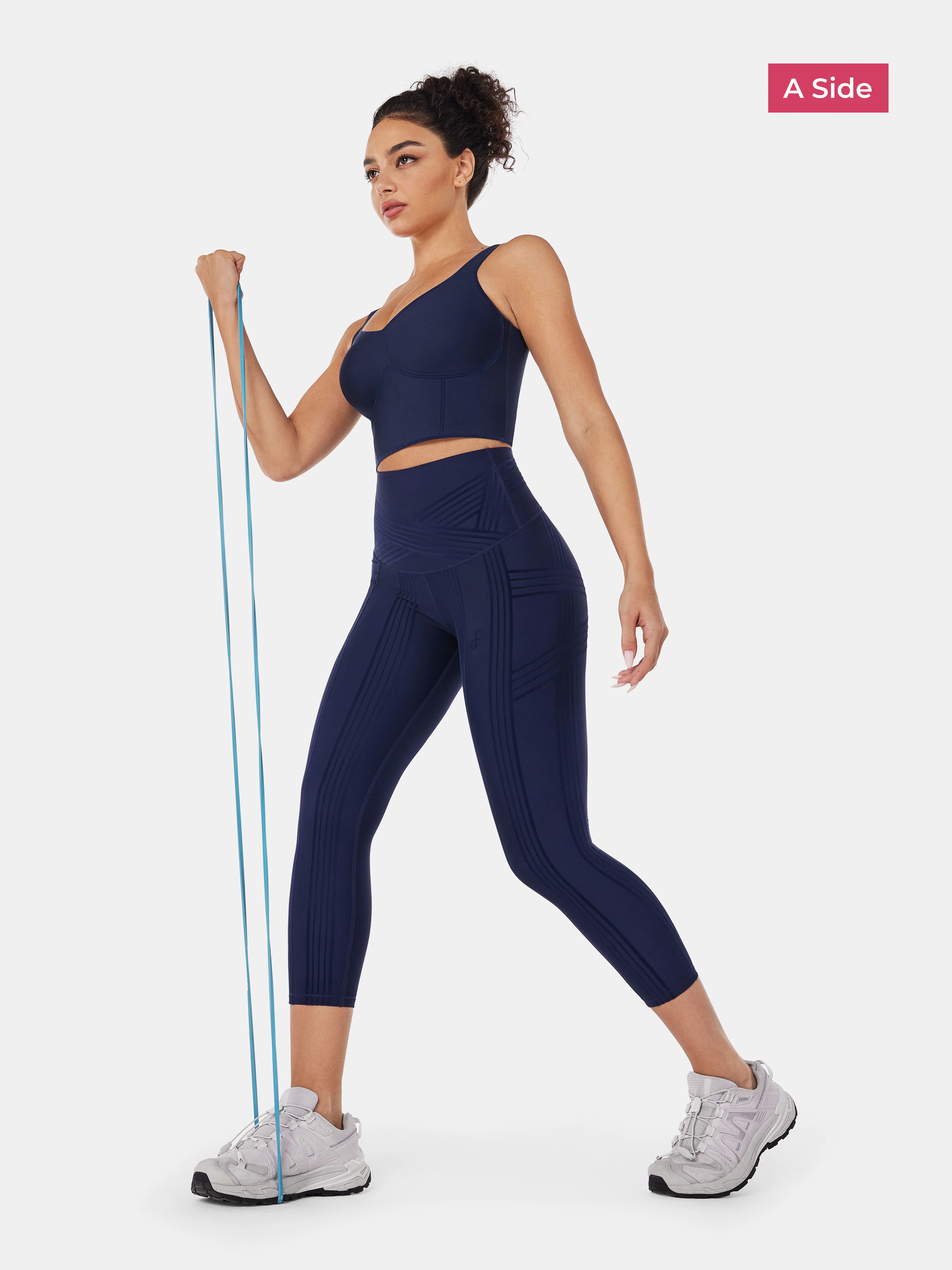 PowerBand Resistance 7/8 Leggings (Reversible Wear) - Image 61