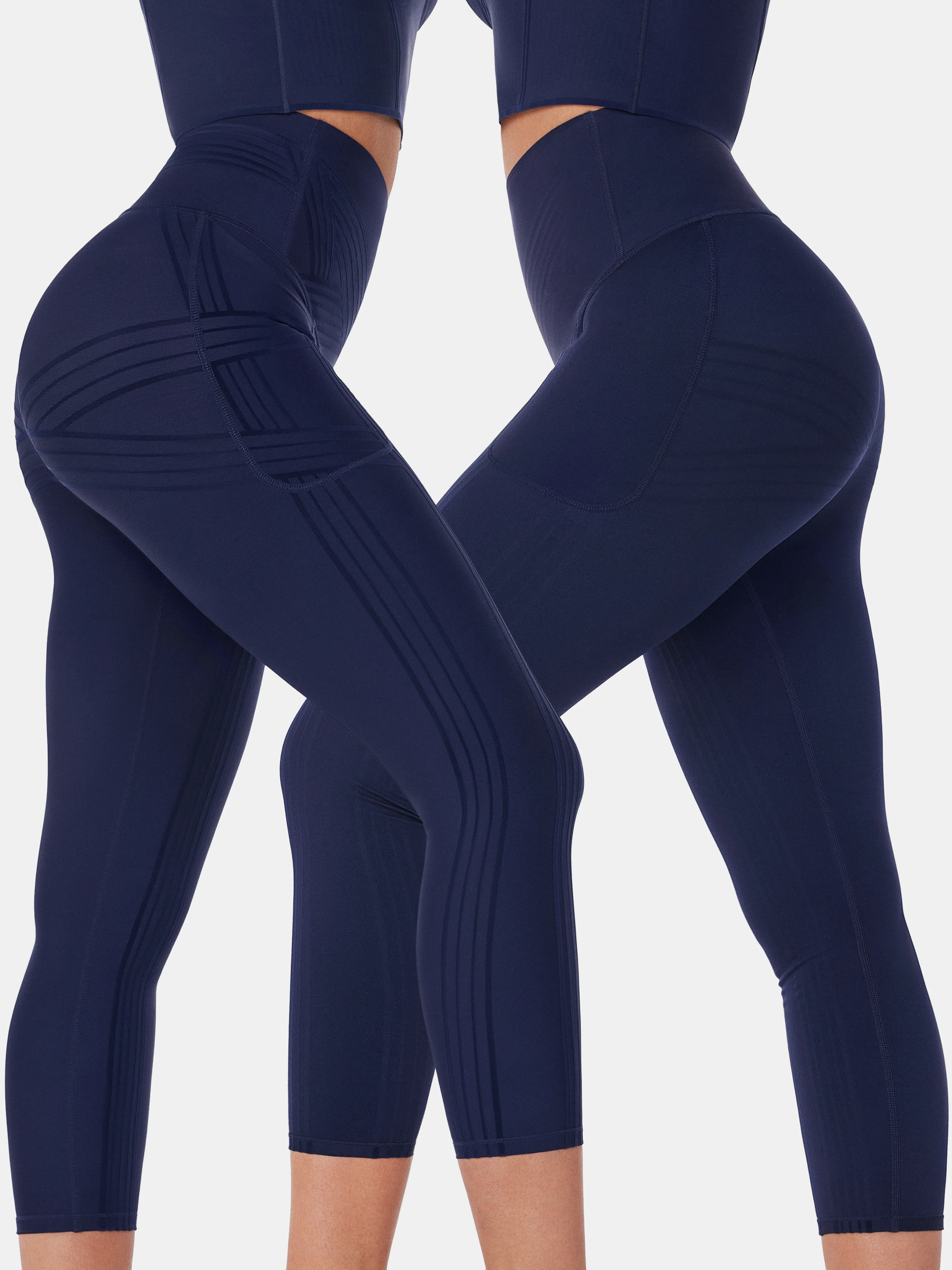 PowerBand Resistance 7/8 Leggings (Reversible Wear) - Image 66