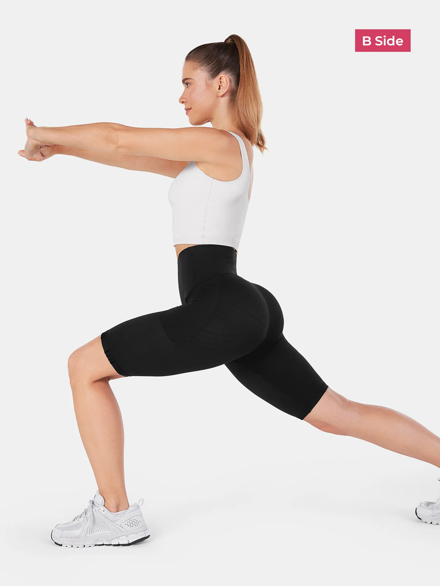PowerBand Resistance 9" Biker Shorts (Reversible Wear) - Image 4