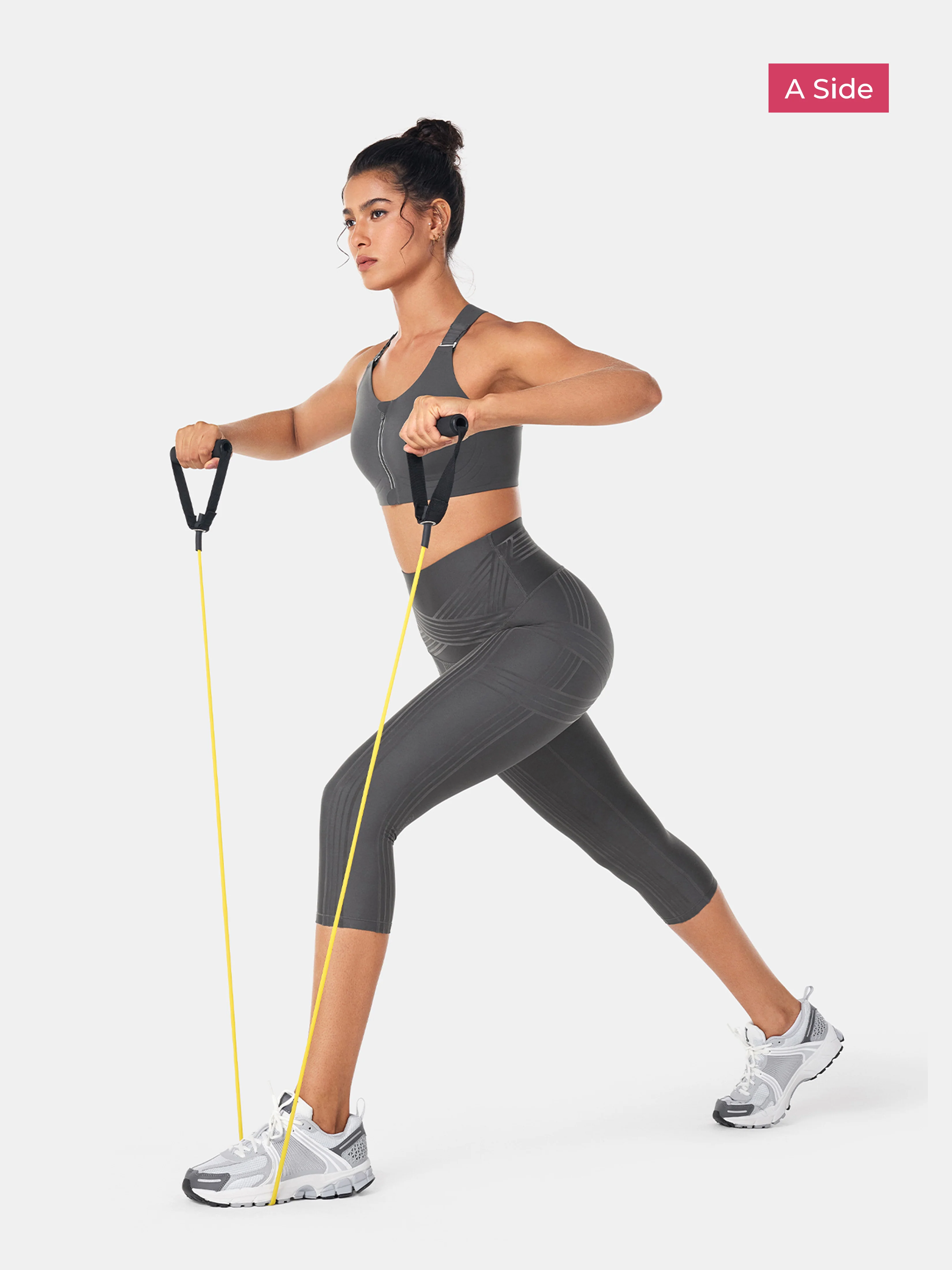 PowerBand Resistance Capri Leggings (Reversible Wear) - Image 14