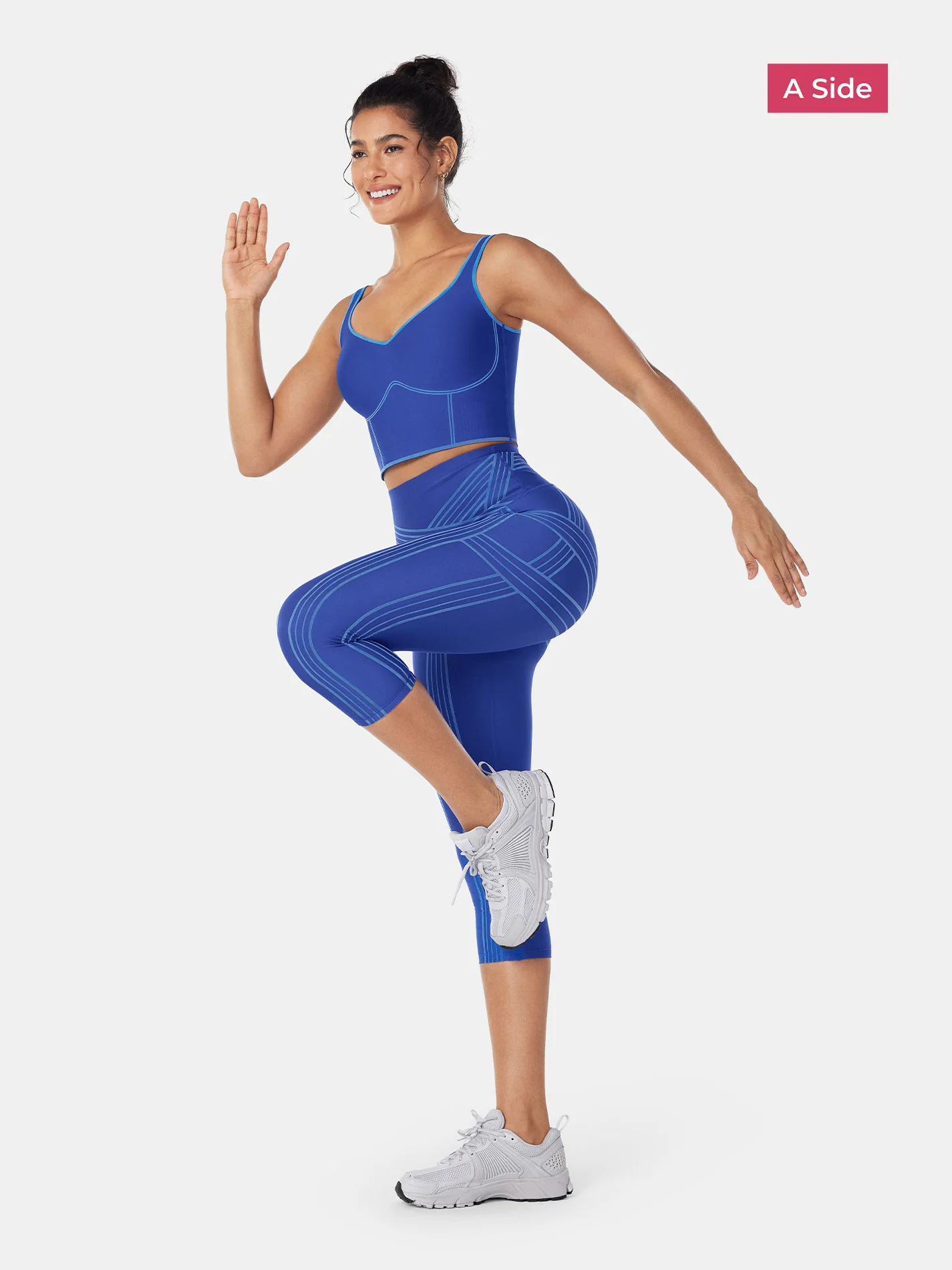 PowerBand Resistance Capri Leggings (Reversible Wear) - Image 19