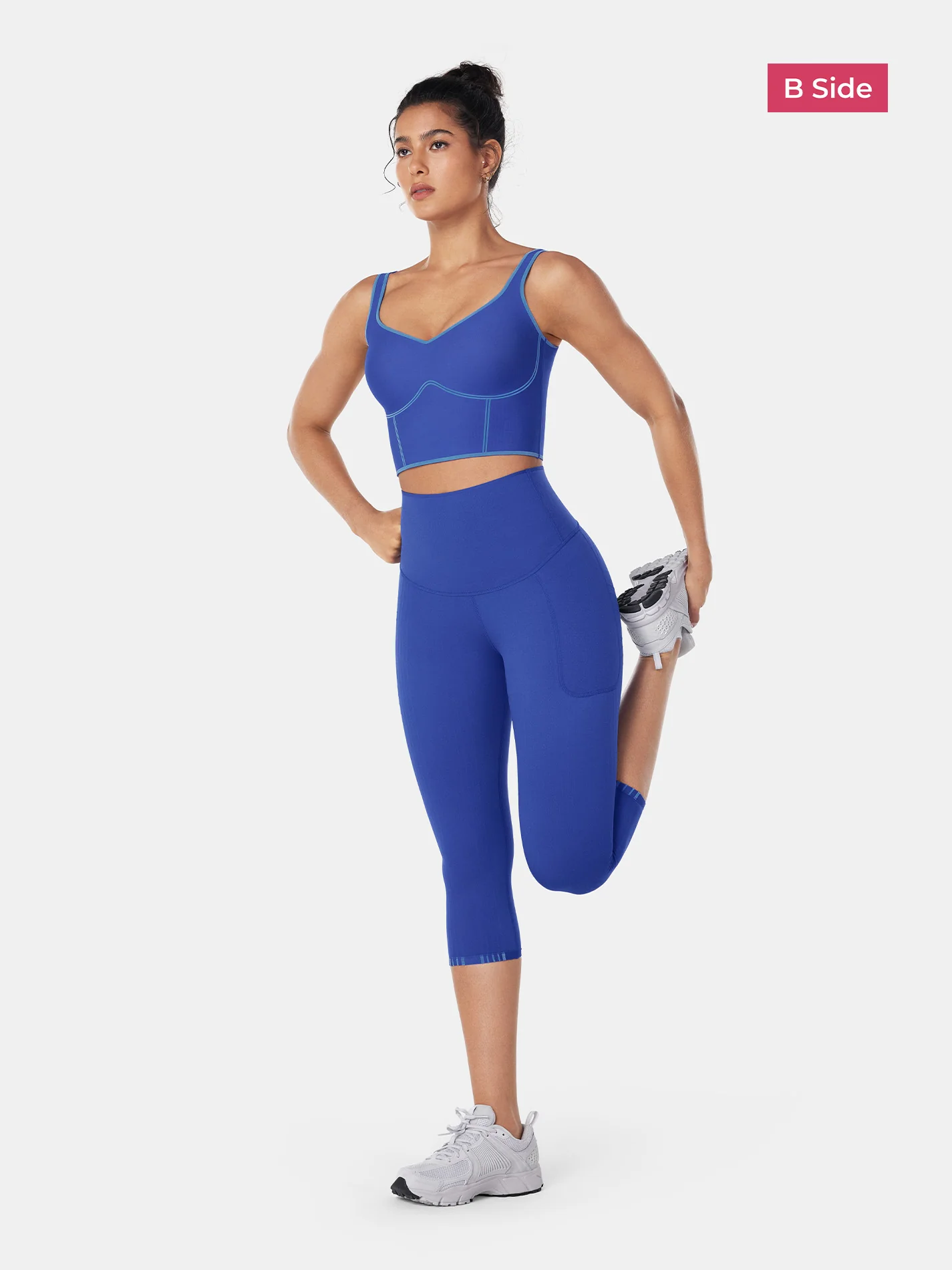 PowerBand Resistance Capri Leggings (Reversible Wear) - Image 20