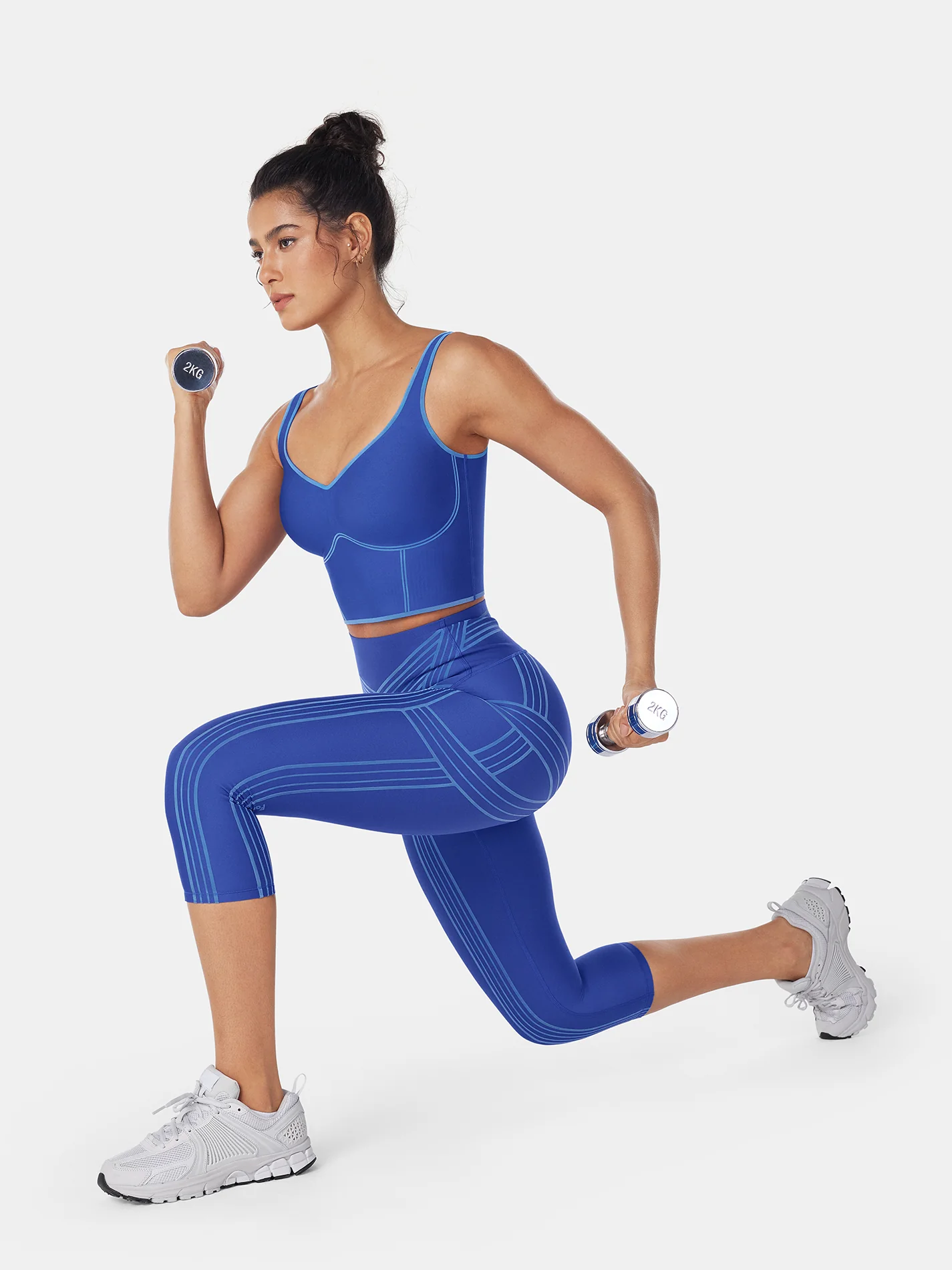 PowerBand Resistance Capri Leggings (Reversible Wear) - Image 24