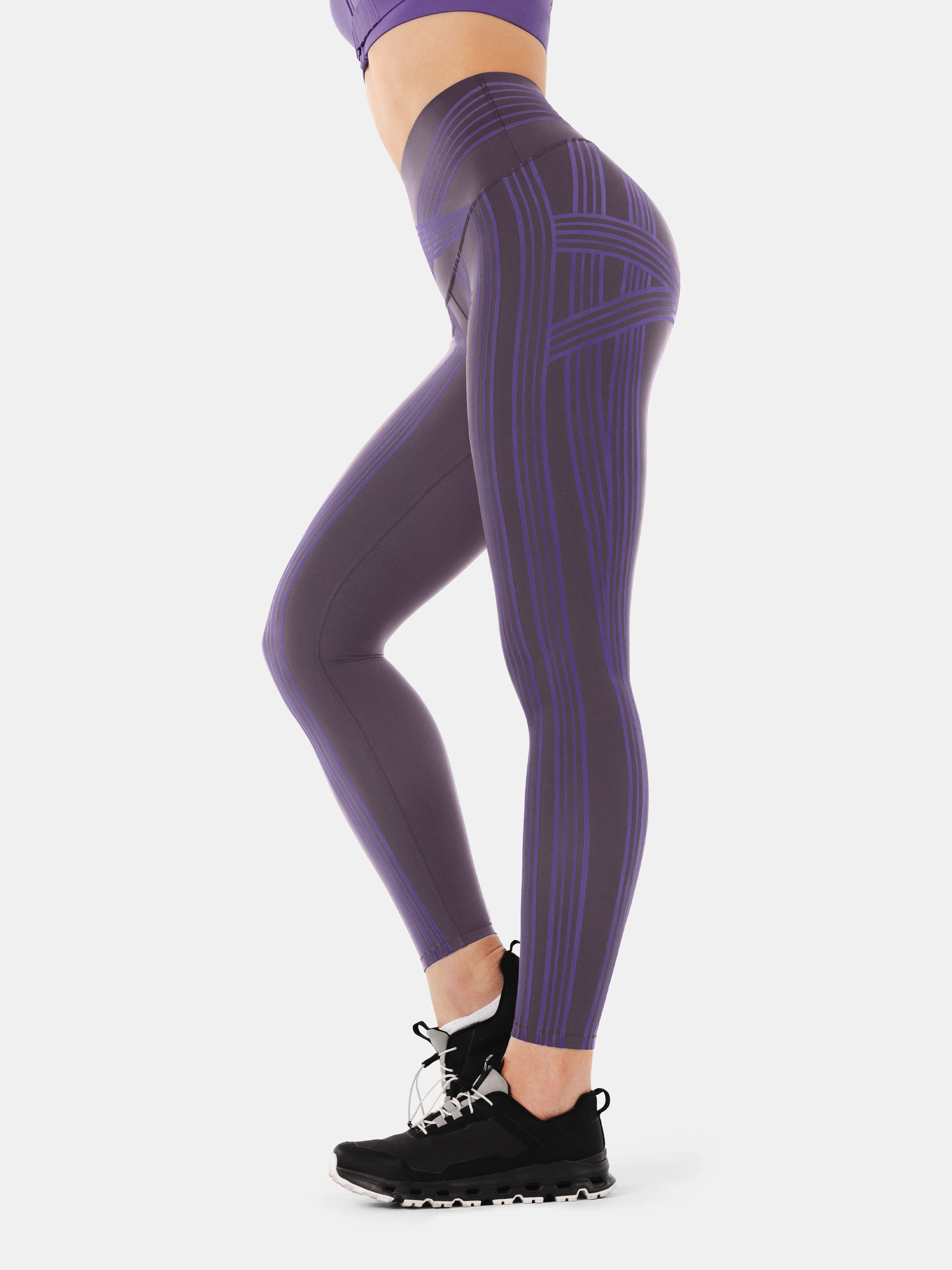 PowerBand Resistance High Intensity Leggings (Reversible Wear) - Image 26