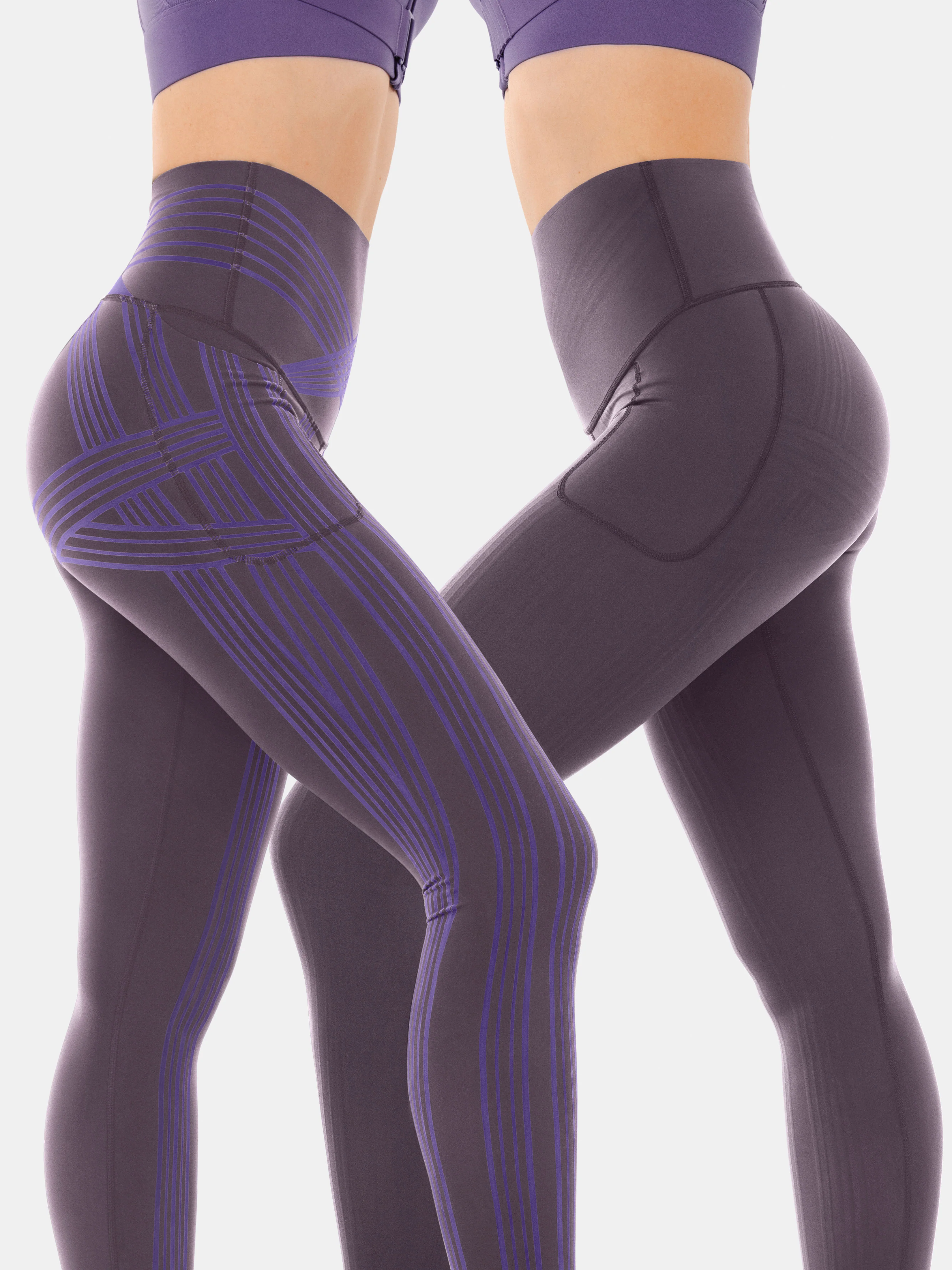 PowerBand Resistance High Intensity Leggings (Reversible Wear) - Image 27
